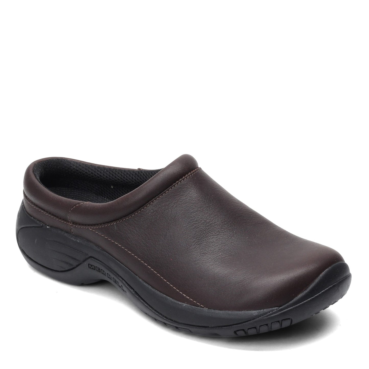 Peltz Shoes  Men's Merrell Encore Gust 2 Clog ESPRESSO J002093
