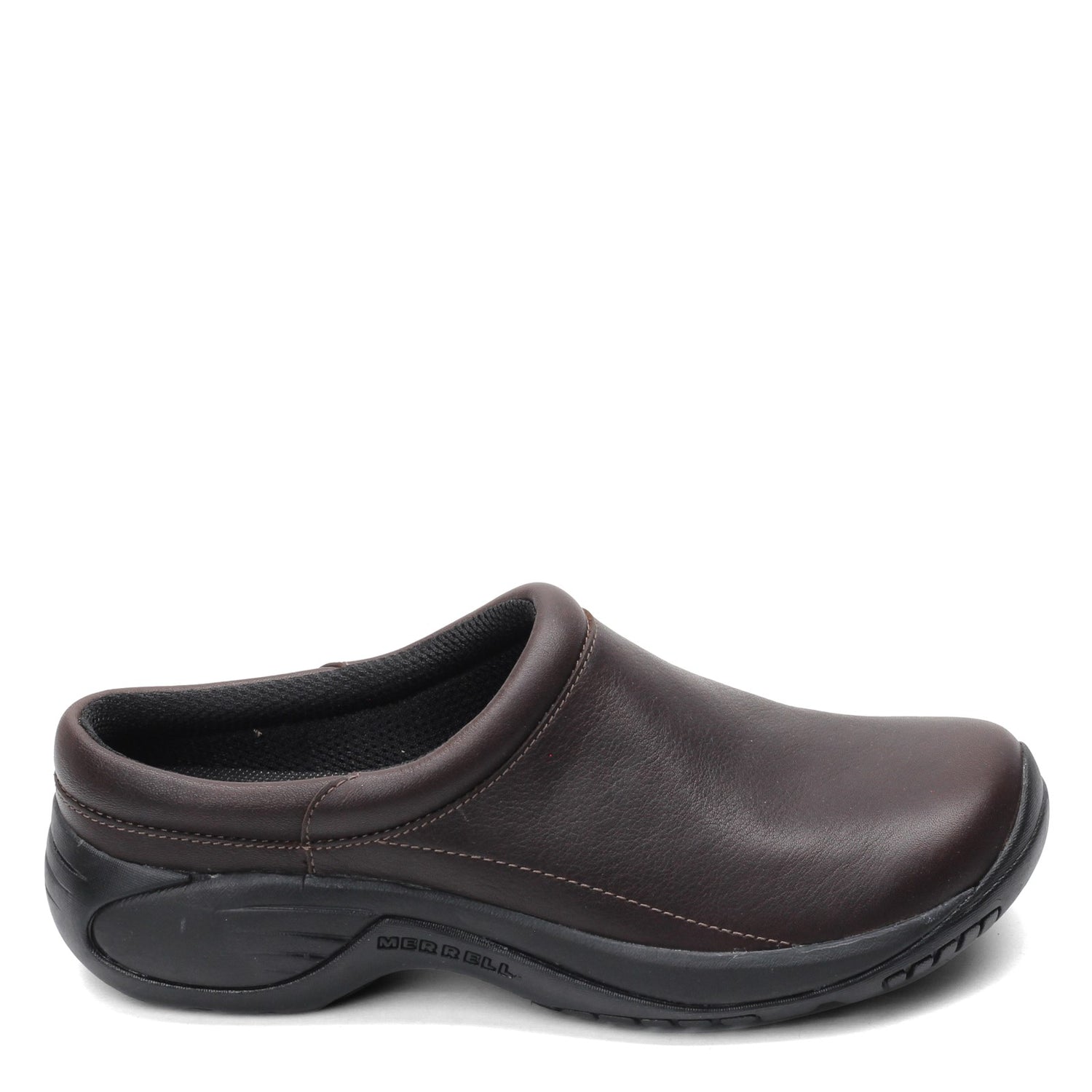 Peltz Shoes  Men's Merrell Encore Gust 2 Clog ESPRESSO J002093