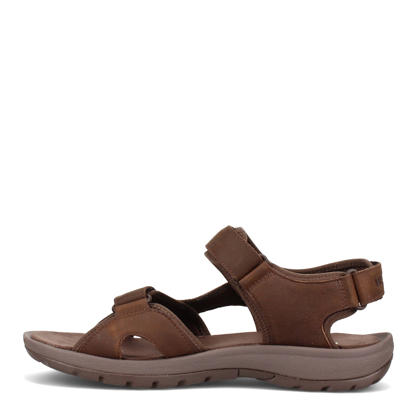 Peltz Shoes  Men's Merrell Sandspur Lee Backstrap Sandal EARTH J002711