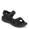 Peltz Shoes  Men's Merrell Sandspur Lee Backstrap Sandal SOLID BLACK J002715