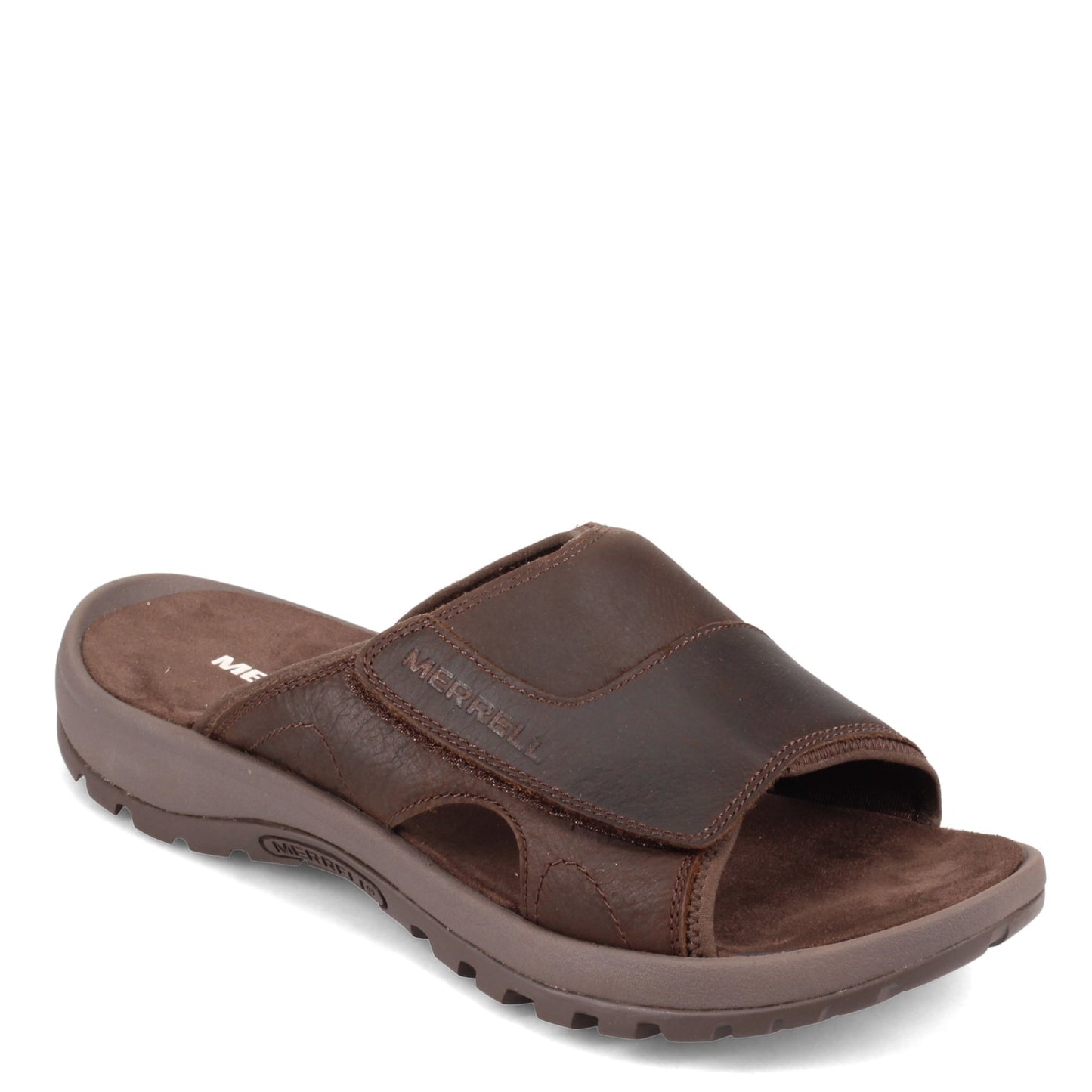 Peltz Shoes  Men's Merrell Sandspur 2 Slide EARTH J002721