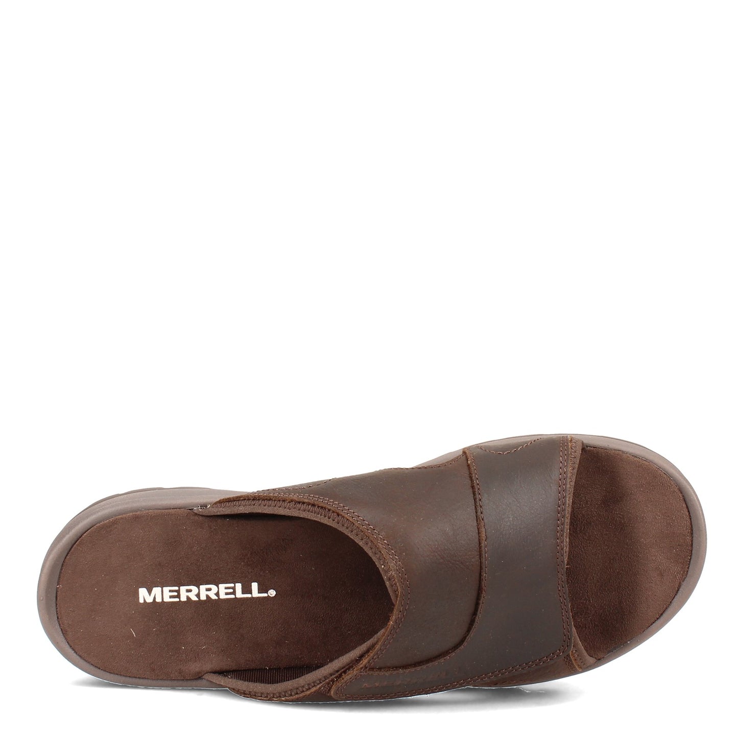 Peltz Shoes  Men's Merrell Sandspur 2 Slide EARTH J002721