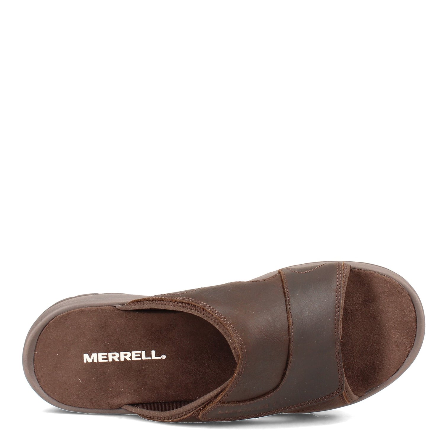 Peltz Shoes  Men's Merrell Sandspur 2 Slide EARTH J002721