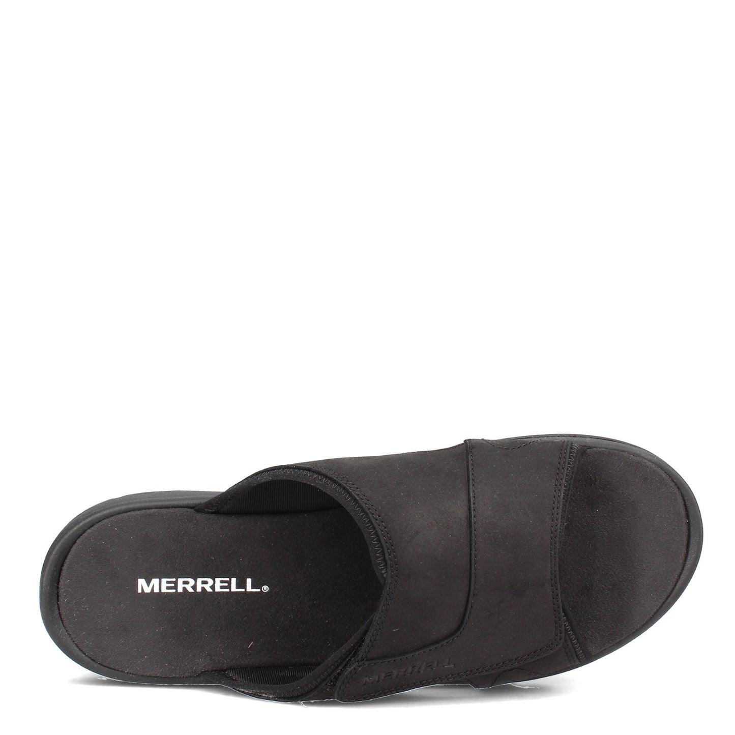 Peltz Shoes  Men's Merrell Sandspur 2 Slide BLACK J002723