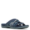 Peltz Shoes  Women's Merrell Terran Cush 3 Slide Sandal NAVY J002726