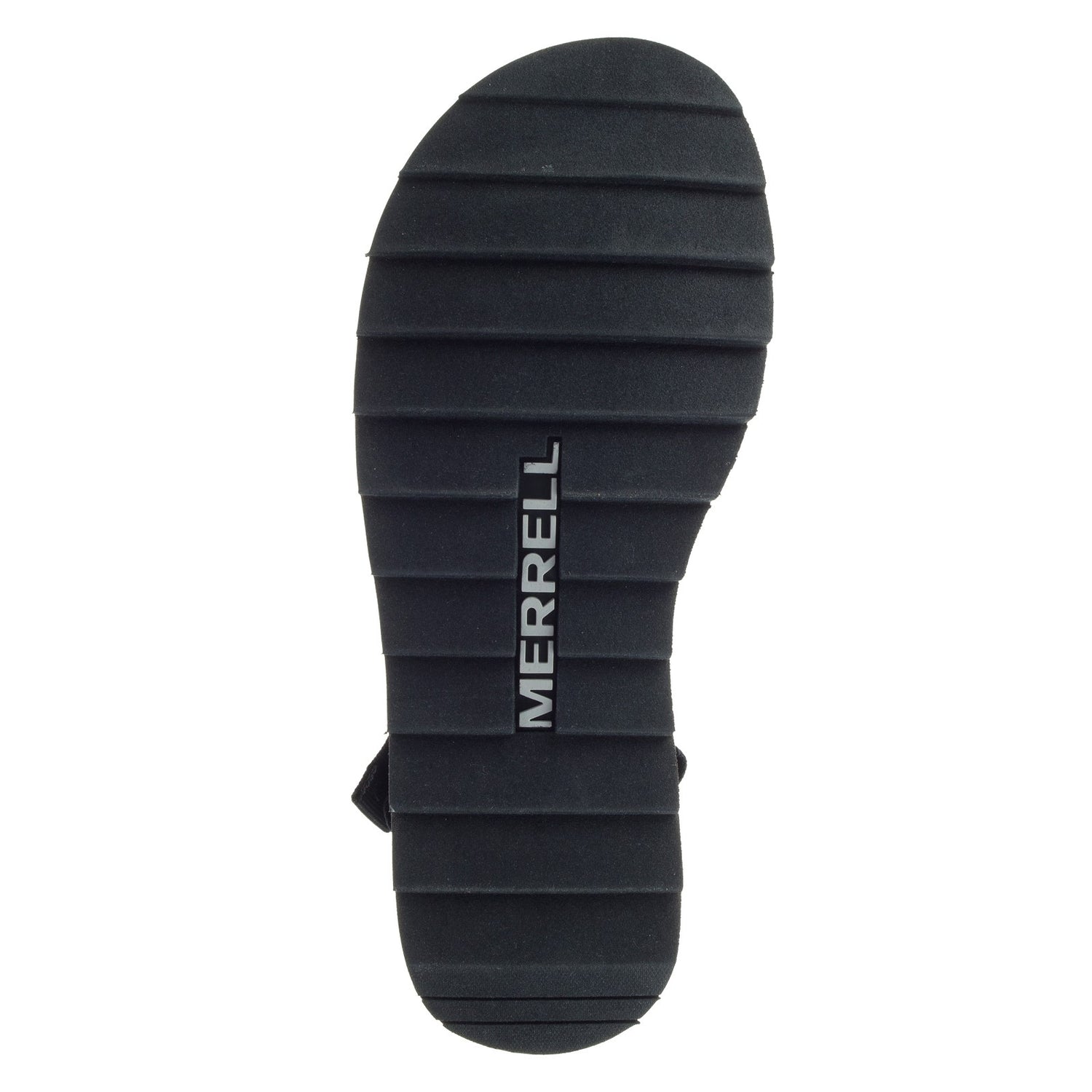 Peltz Shoes  Men's Merrell Alpine Strap Sandal BLACK J002835