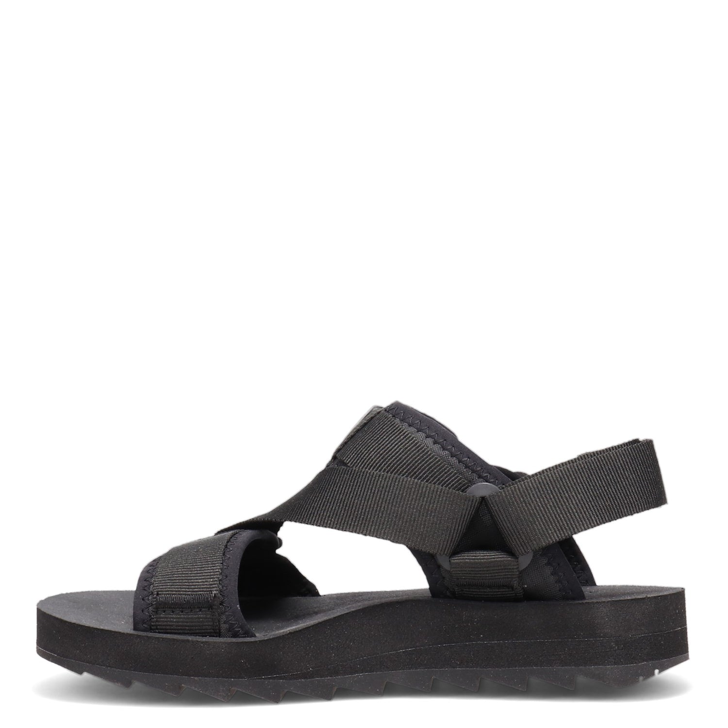 Peltz Shoes  Women's Merrell Alpine Strap Sandal BLACK J003552