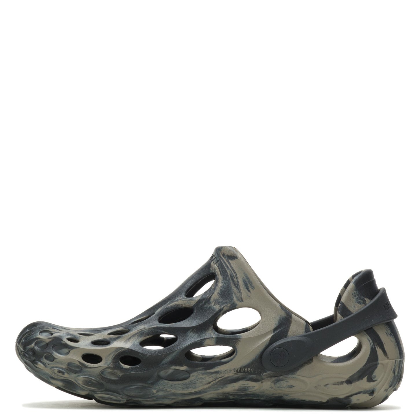 Peltz Shoes  Men's Merrell Hydro Moc Water Shoe BLACK SWIRL J003743