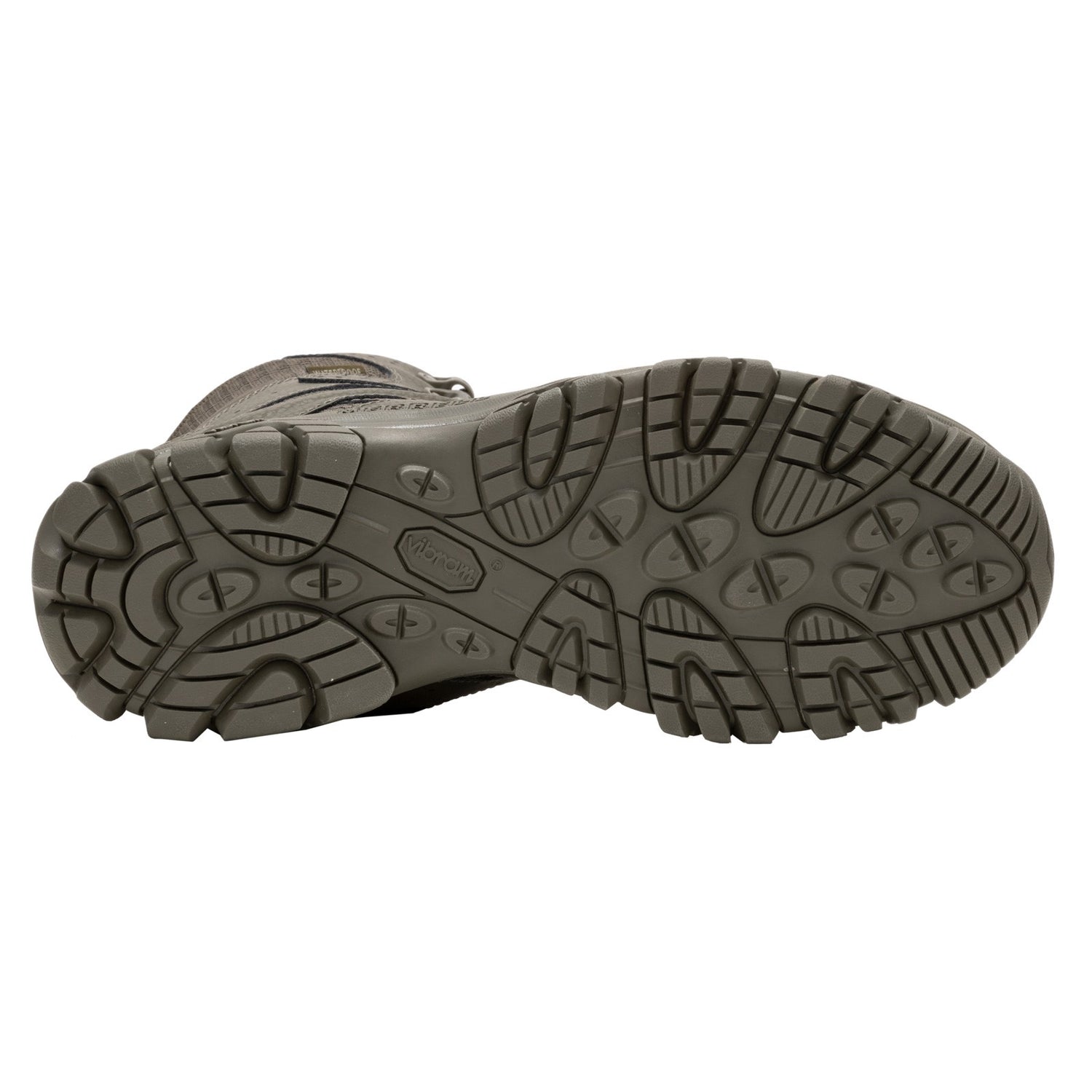 Peltz Shoes  Men's Merrell Moab 3 WP Tactical Zip 8in Work Boot Dark Olive J004109