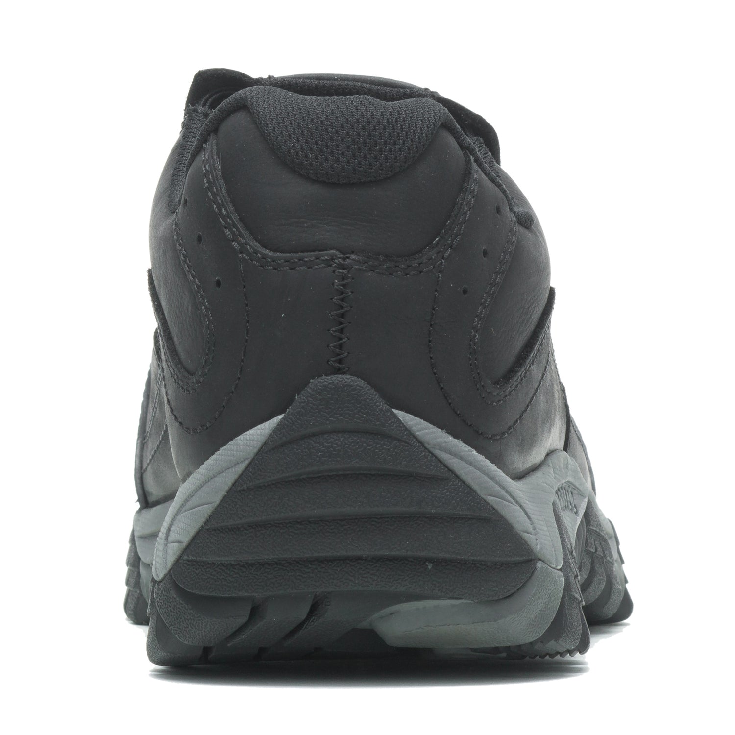 Peltz Shoes  Men's Merrell Moab Adventure Moc Carbon Fiber Slip-On - Wide Width BLACK J004639W
