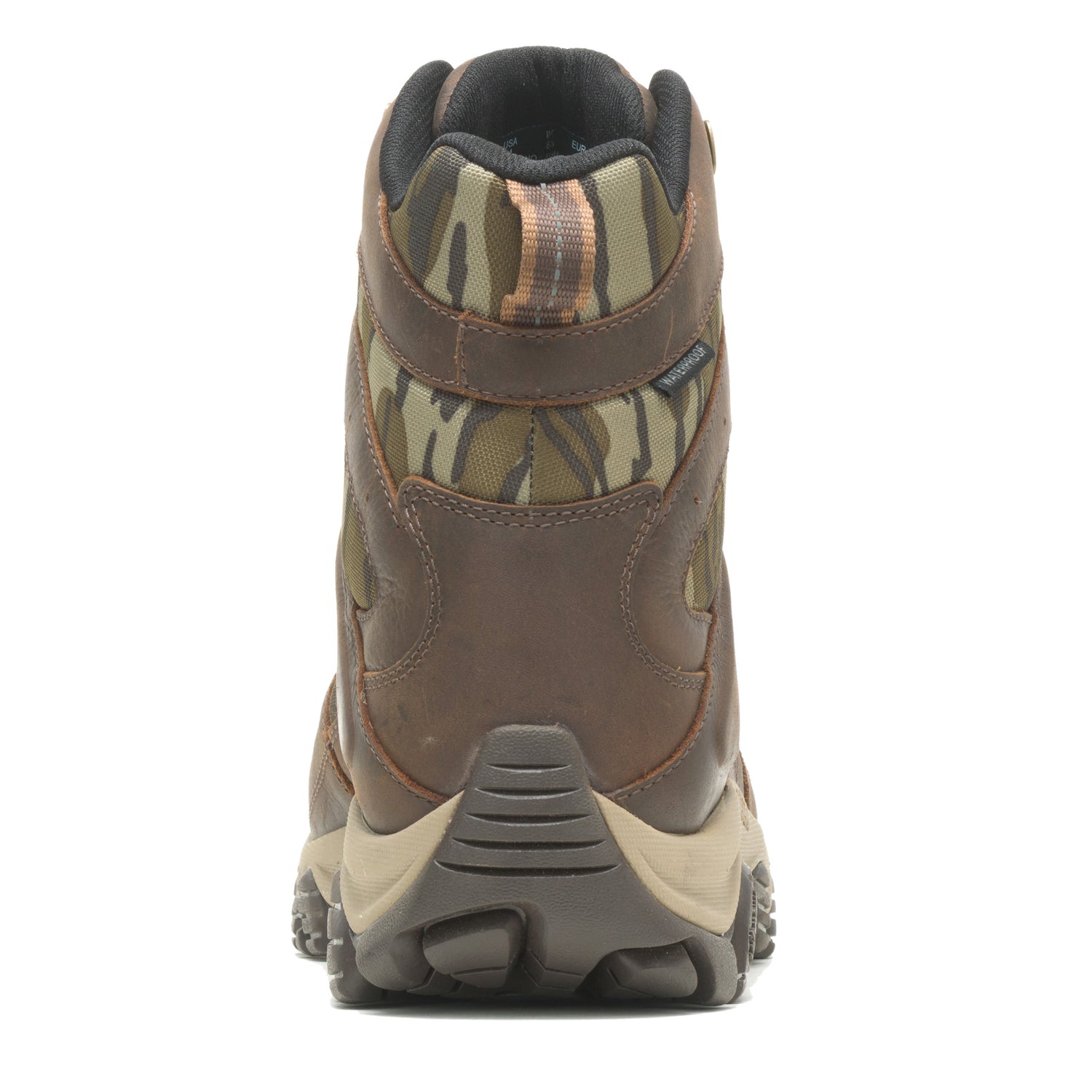 Peltz Shoes  Men's Merrell Moab 2 Timber 6in Waterproof Boot CAMO J004651