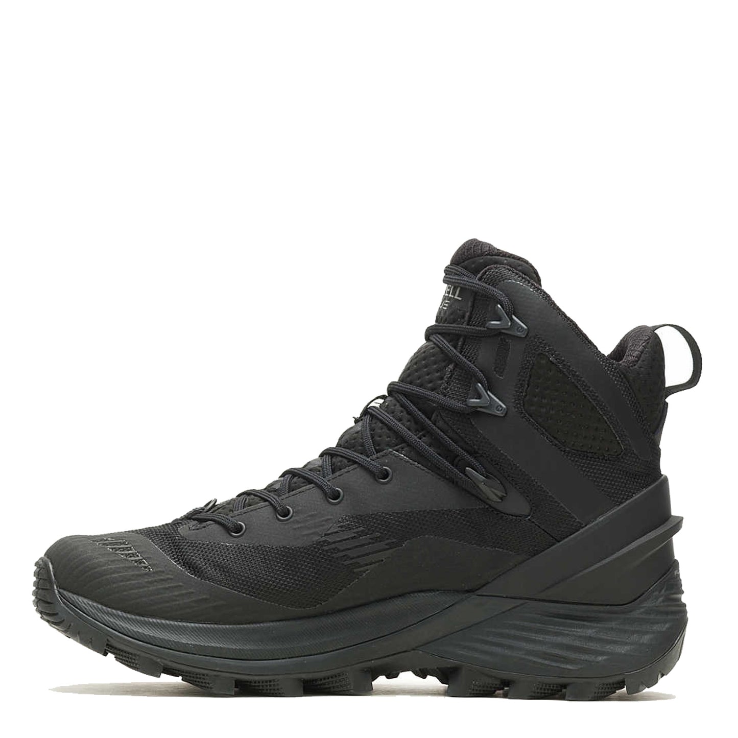 Peltz Shoes  Men's Merrell Rogue Tactical GORE-TEX Boot Black J005251