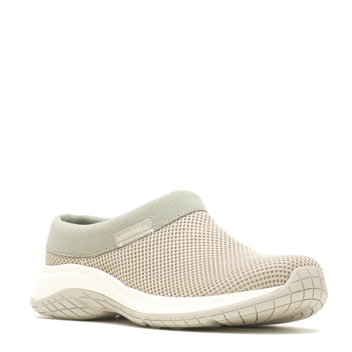 Peltz Shoes  Women's Merrell Encore Breeze 5 Clog Aluminum J005510