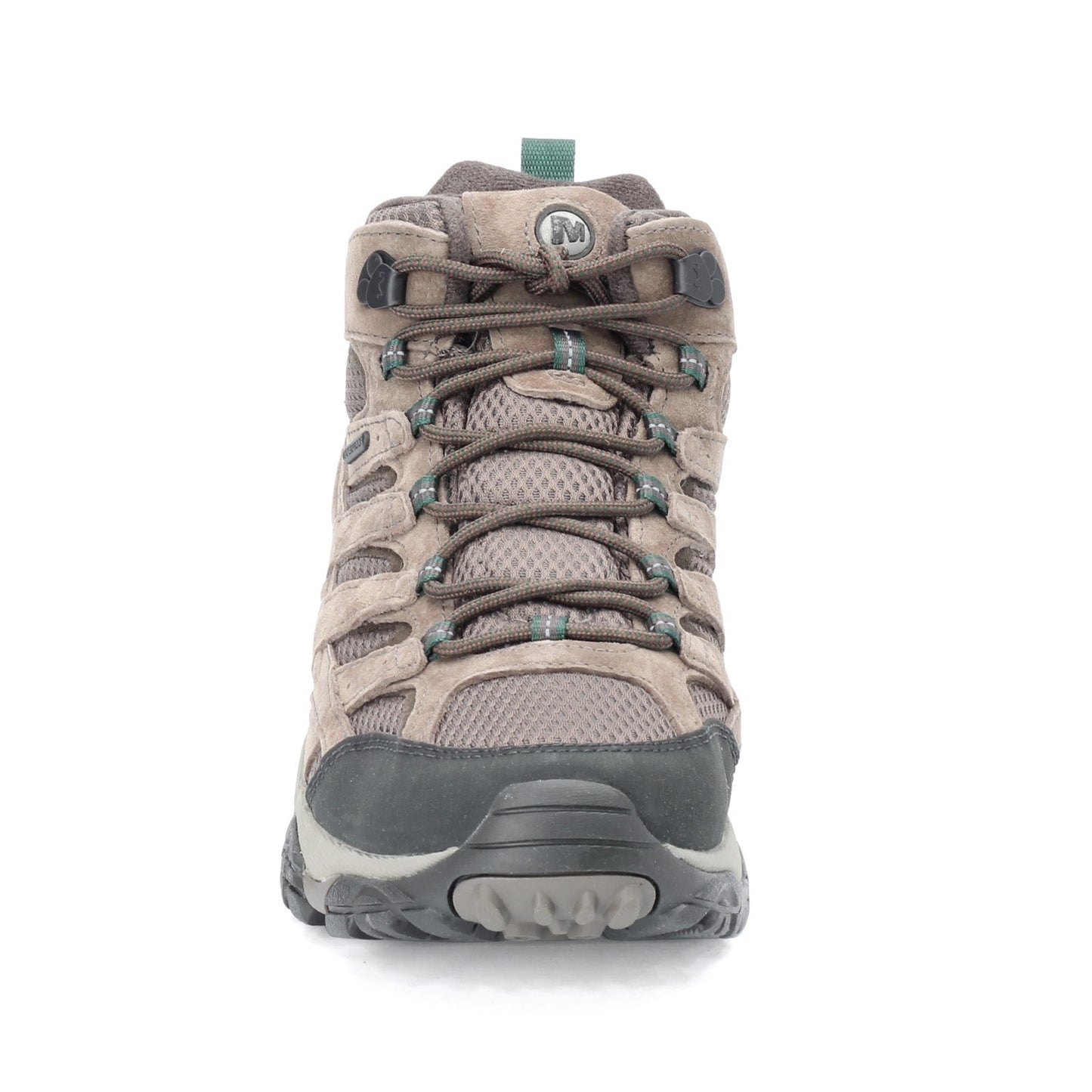 Peltz Shoes  Men's Merrell Moab 2 Mid Waterproof Hiking Boot BOULDER J033323