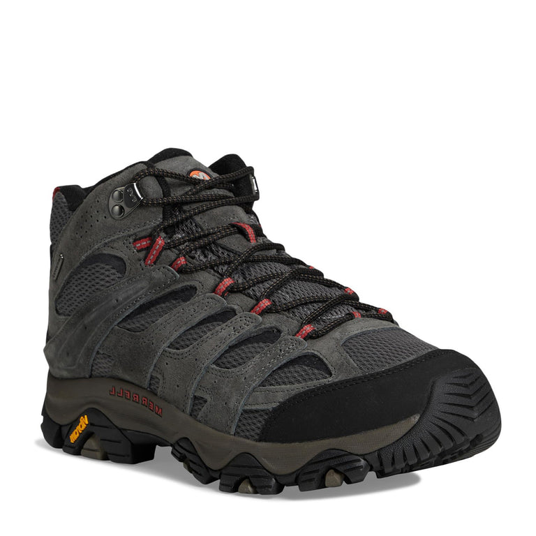 Men's Merrell, Moab 3 Mid Waterproof Hiking Boot - Wide Width