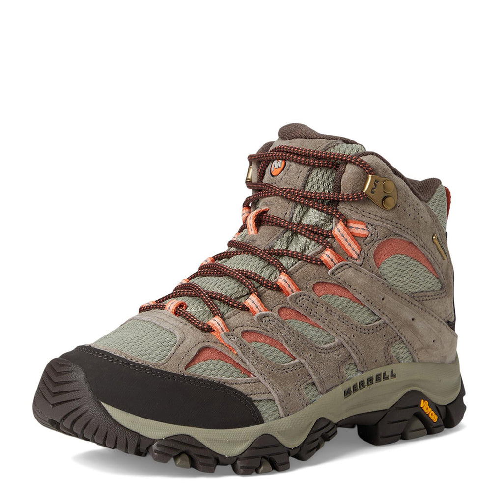 Women's Merrell Moab 3 Mid Waterproof Hiking Boot - Wide Width BUNGEE CORD J035848WZ