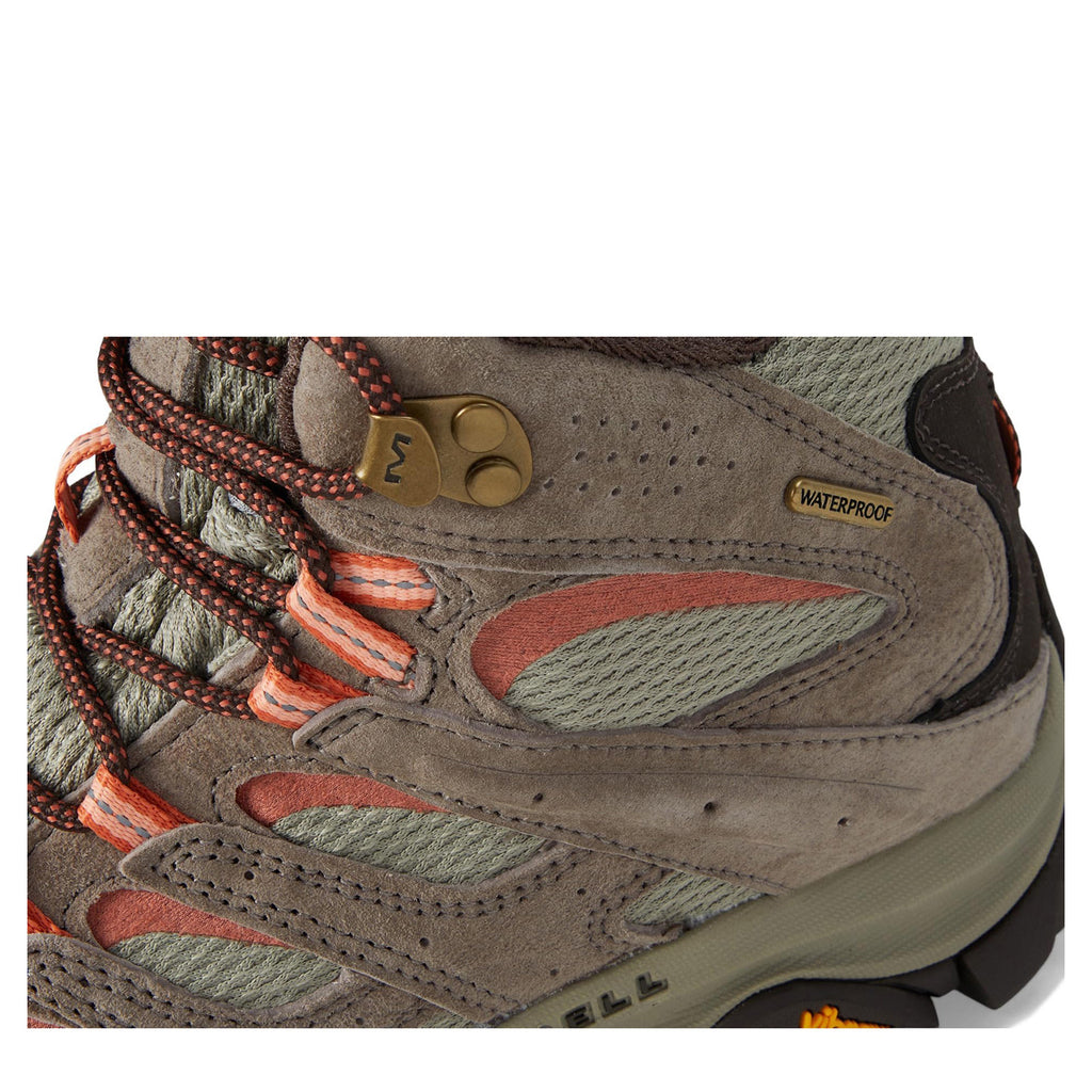 [POS] Women's Merrell Moab 3 Mid Waterproof Hiking Boot BUNGEE CORD J035848Z-POS