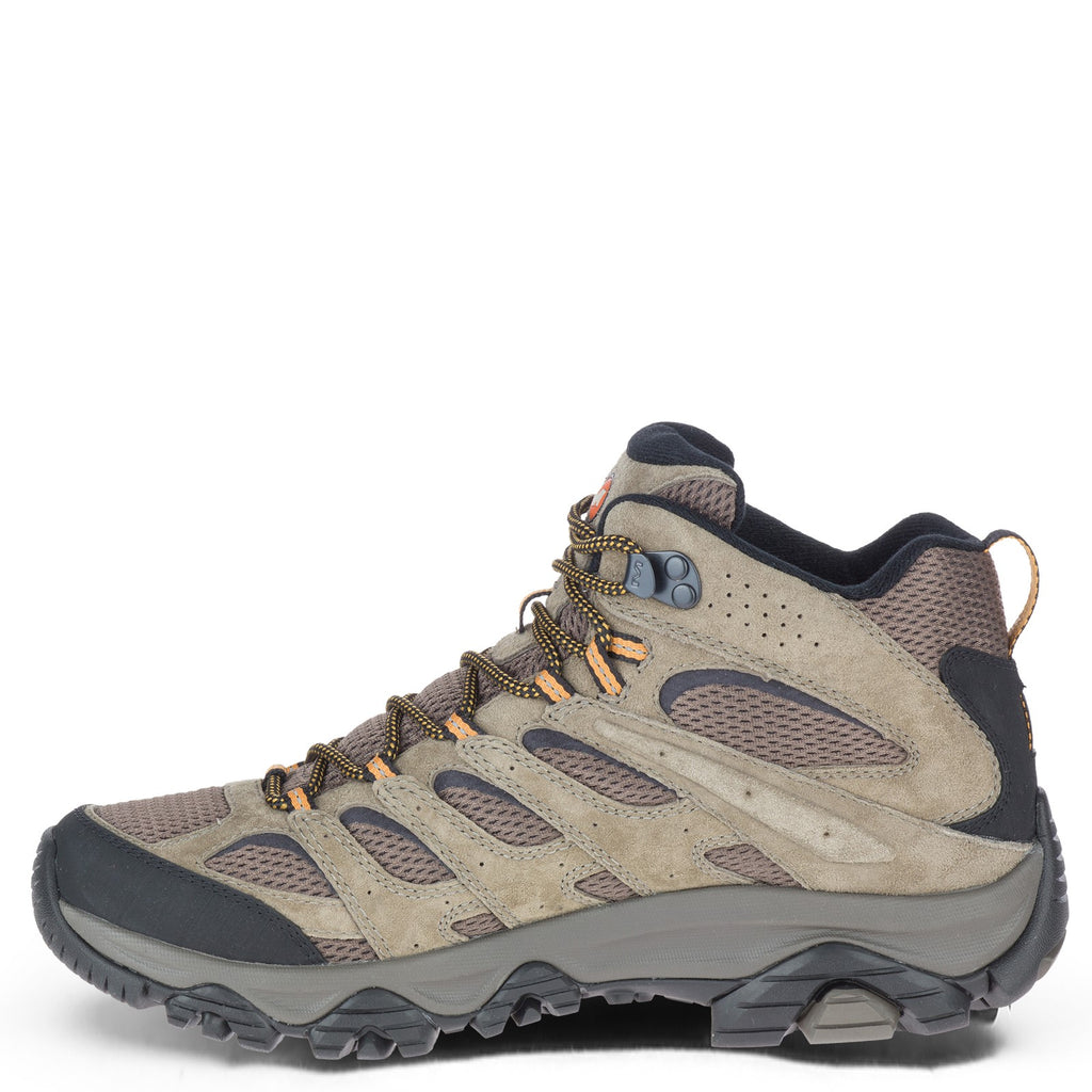 Men's Merrell Moab 3 Mid Hiking Boot - Wide Width WALNUT J035869W