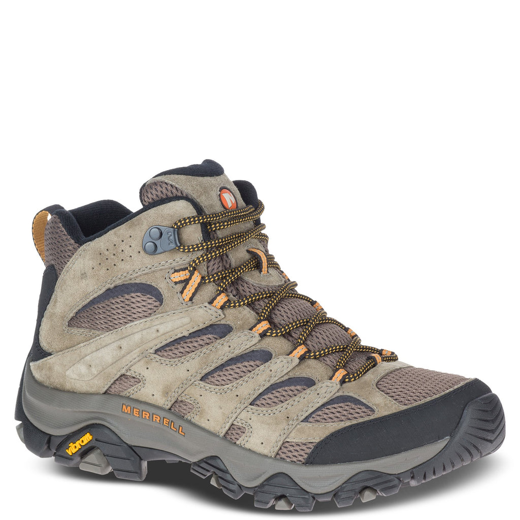 Men's Merrell Moab 3 Mid Hiking Boot - Wide Width WALNUT J035869W