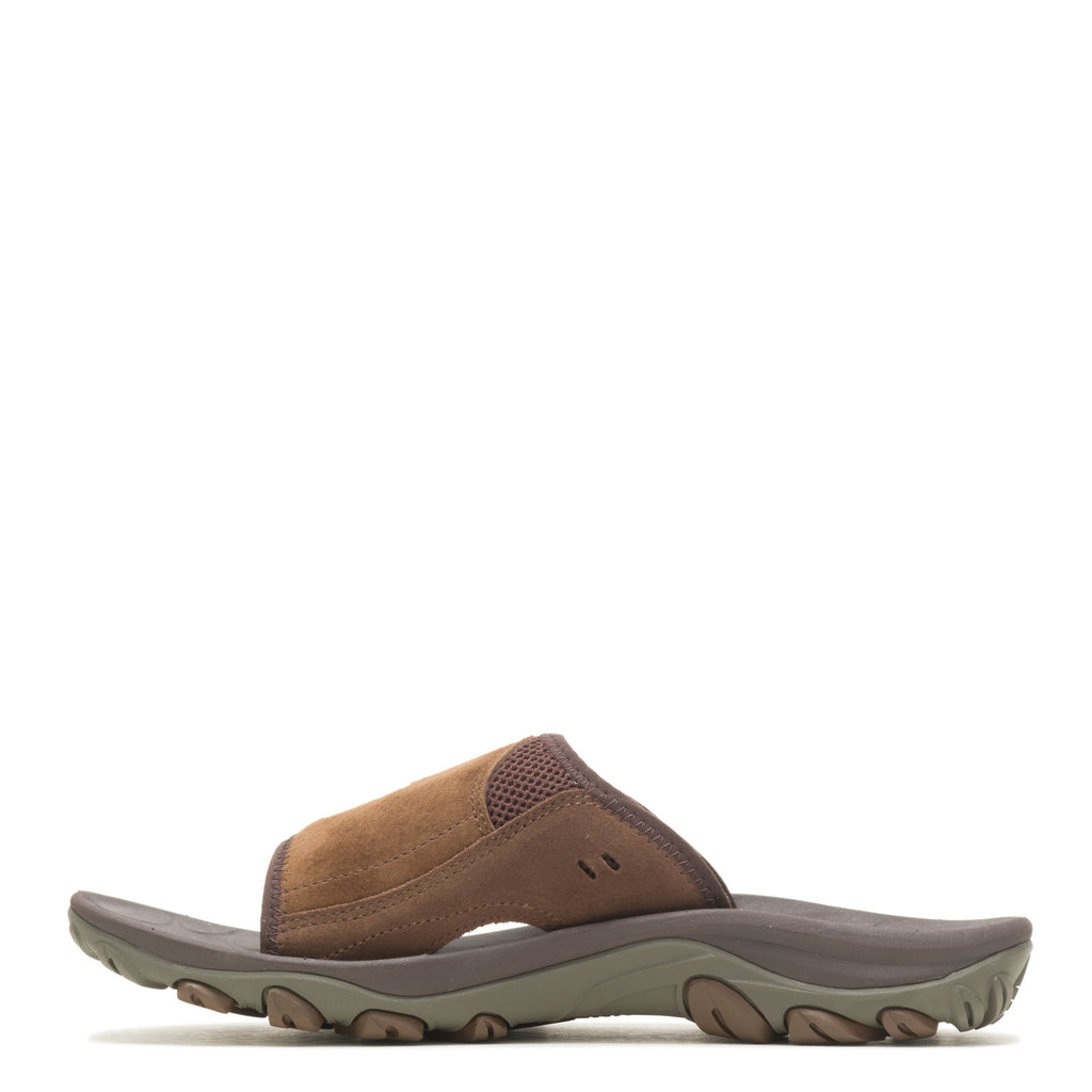 Men's Merrell, Huntington Leather Slide Sandal