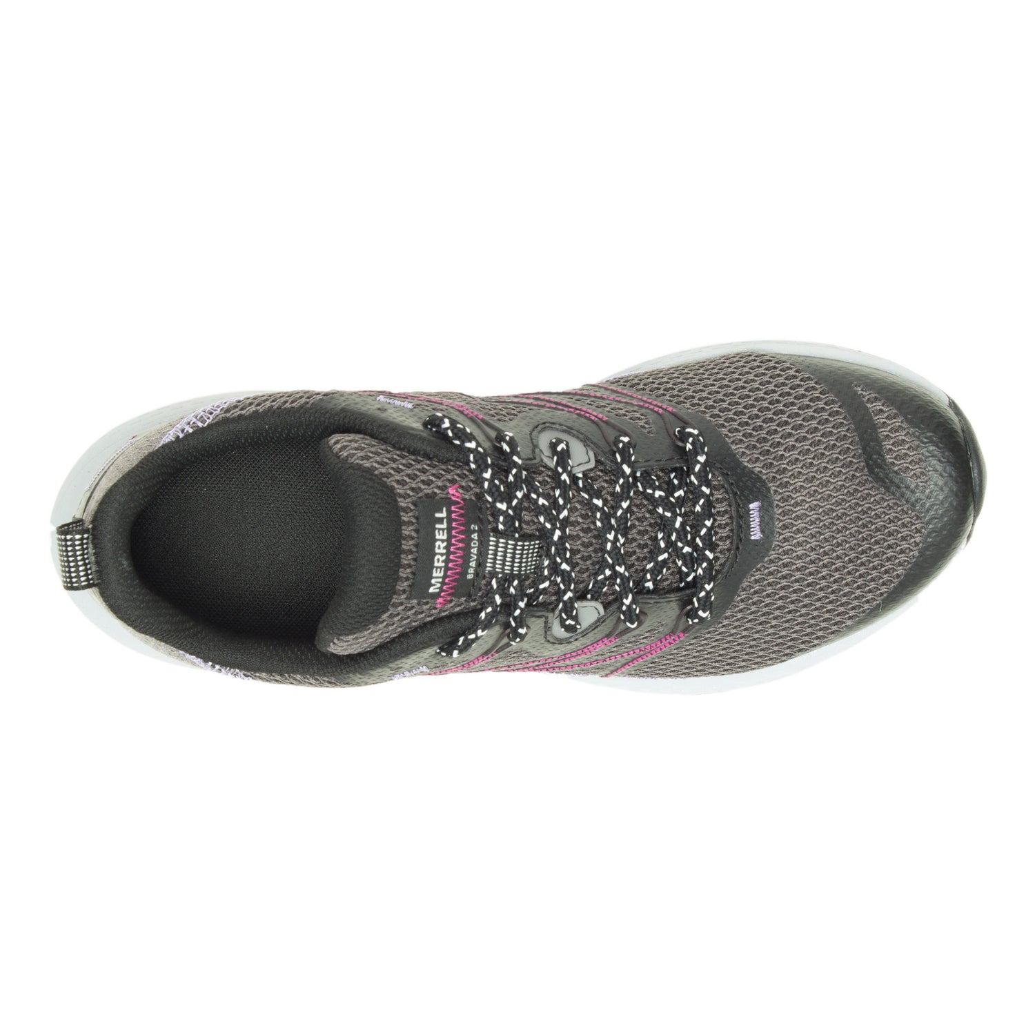 Peltz Shoes  Women's Merrell Bravada 2 Breeze Hiking Shoe BLACK J037078