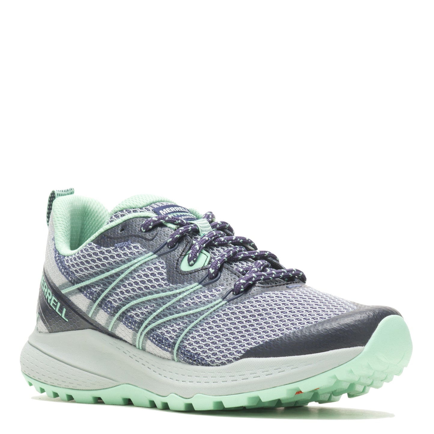 Peltz Shoes  Women's Merrell Bravada 2 Breeze Hiking Shoe ROCK NAVY J037360