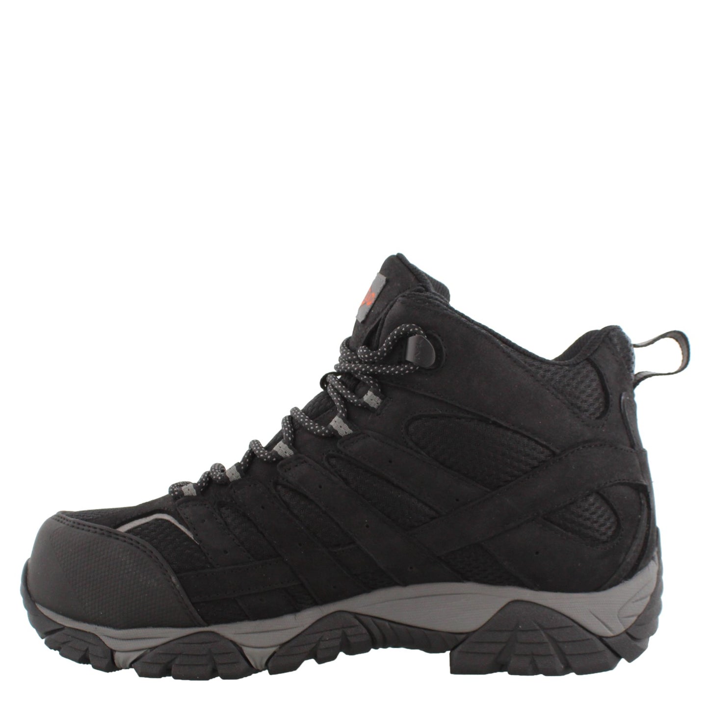 Peltz Shoes  Men's Merrell Moab Vertex Mid Waterproof Comp Toe BLACK J05241