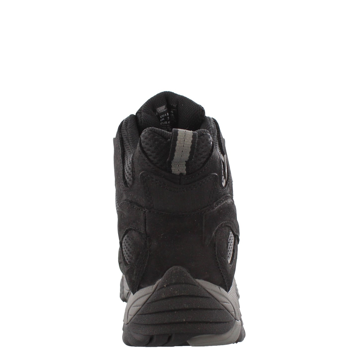 Peltz Shoes  Men's Merrell Moab Vertex Mid Waterproof Comp Toe BLACK J05241