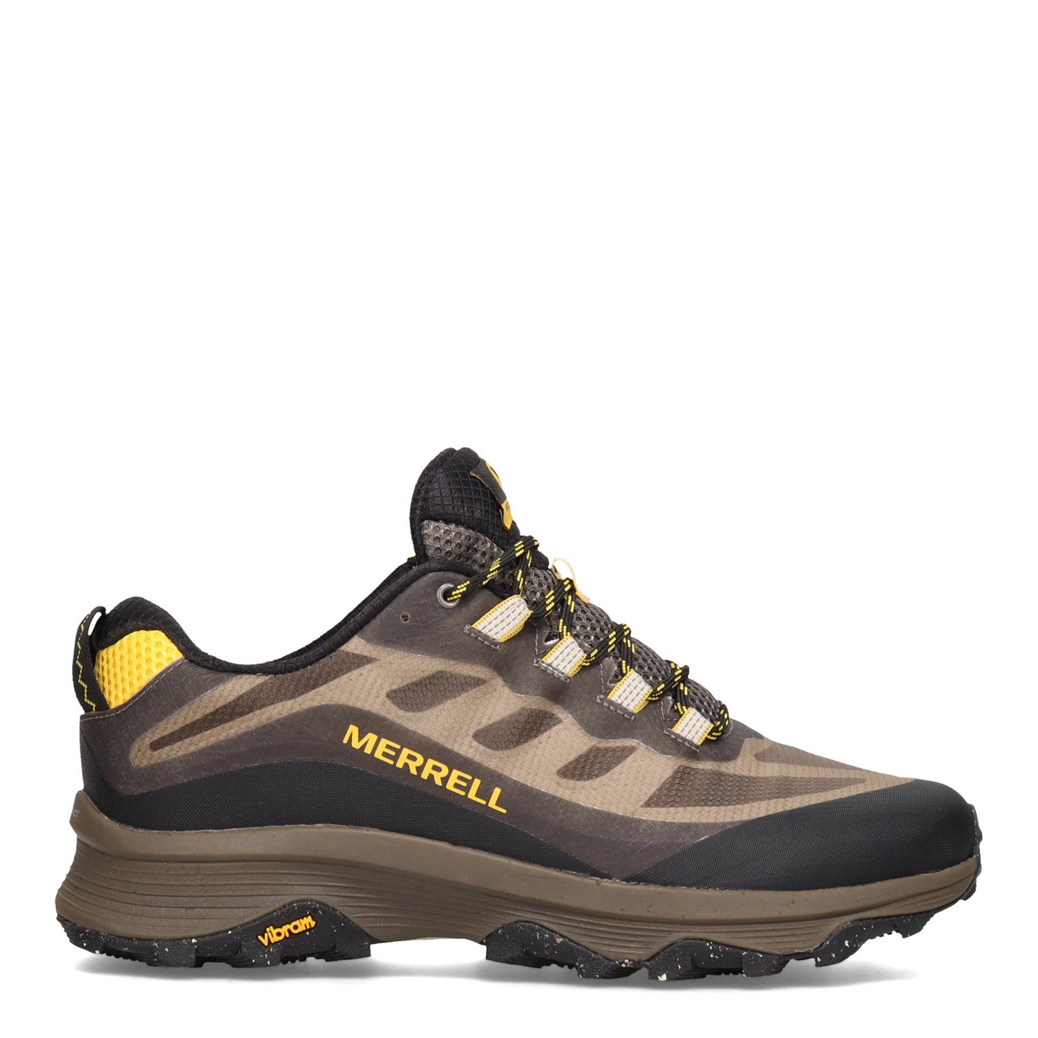 Peltz Shoes  Men's Merrell Moab Speed Hiking Shoe WALNUT J067087