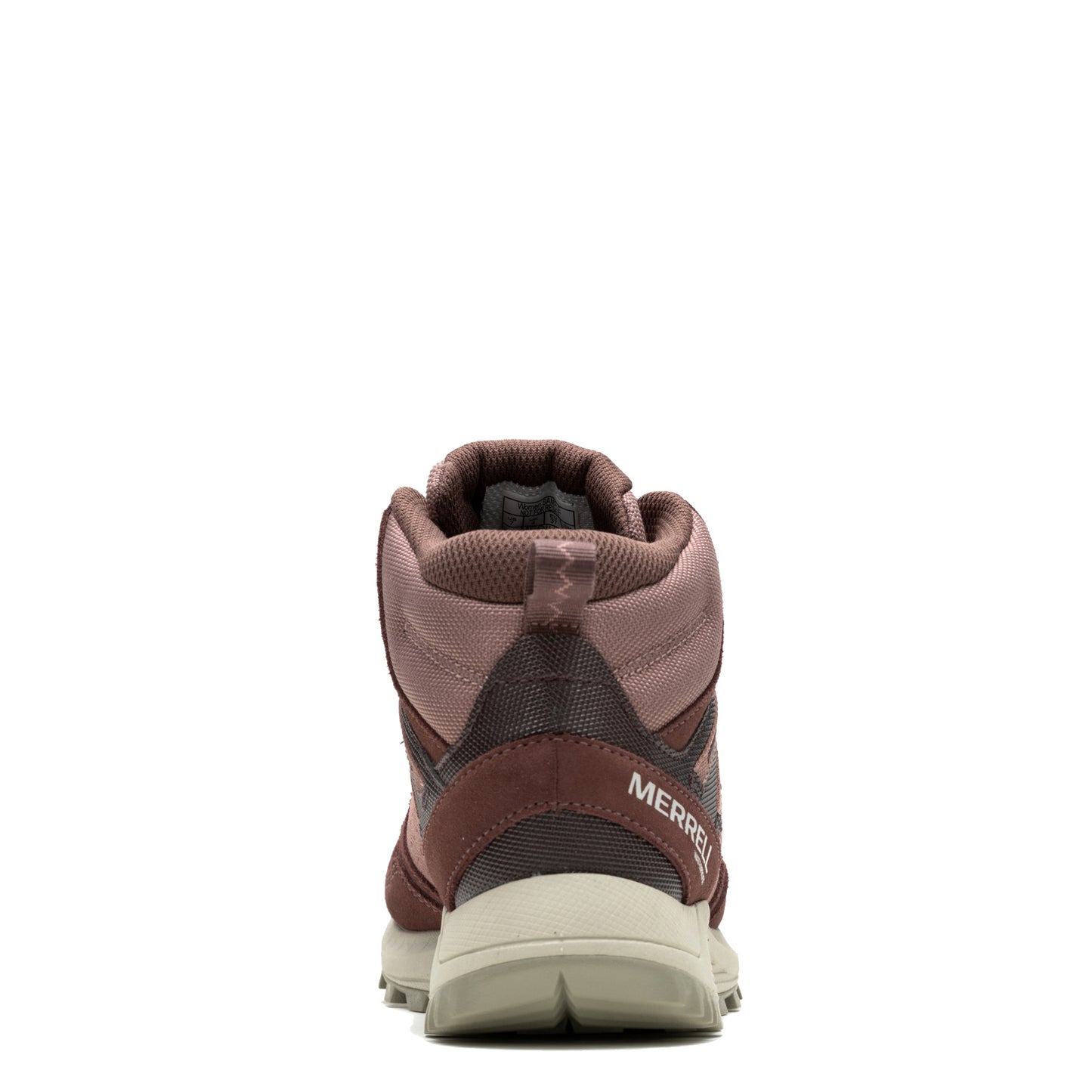 Peltz Shoes  Women's Merrell Wildwood Mid Leather WP Boot Marron J068104