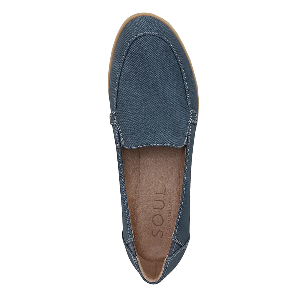 [POS] Women's SOUL Naturalizer Idea Moc Slip-On INDIGO J0907S2400-POS