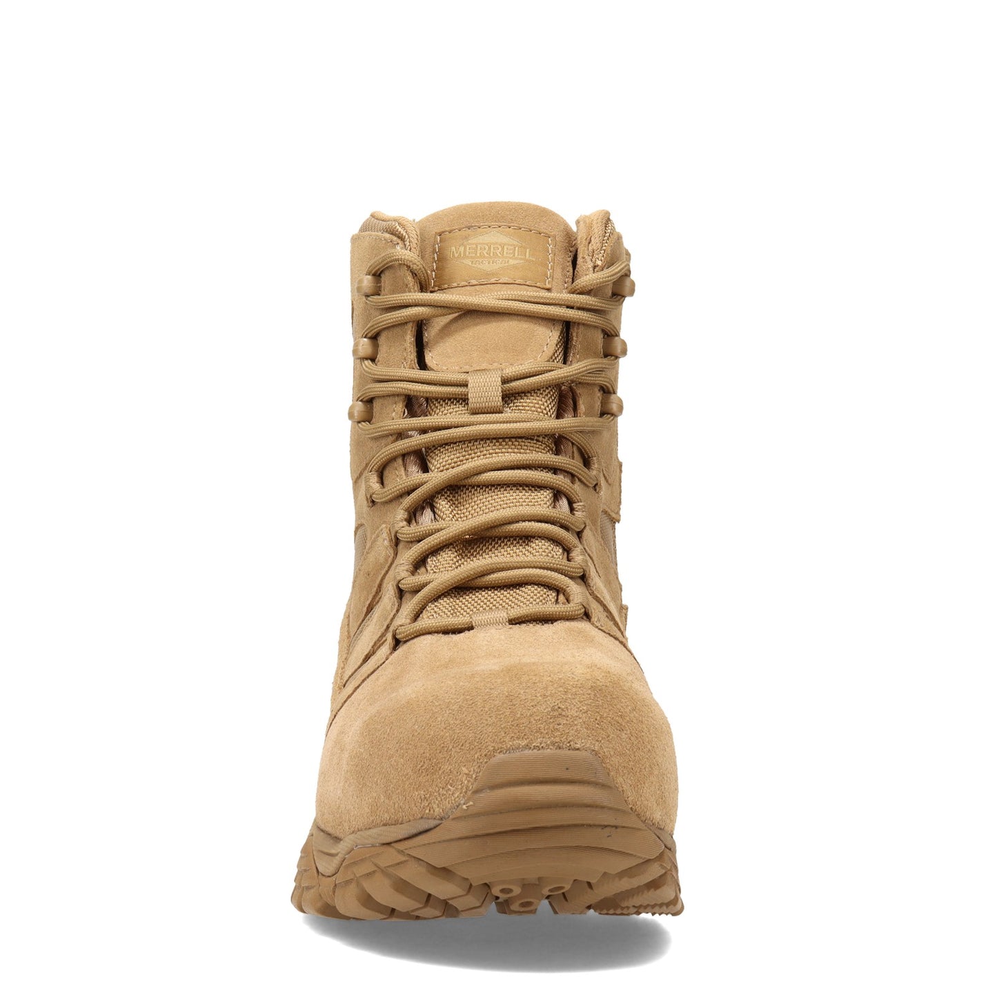Peltz Shoes  Men's Merrell Moab 2 Tactical Response 8in Boot COYOTE J099371