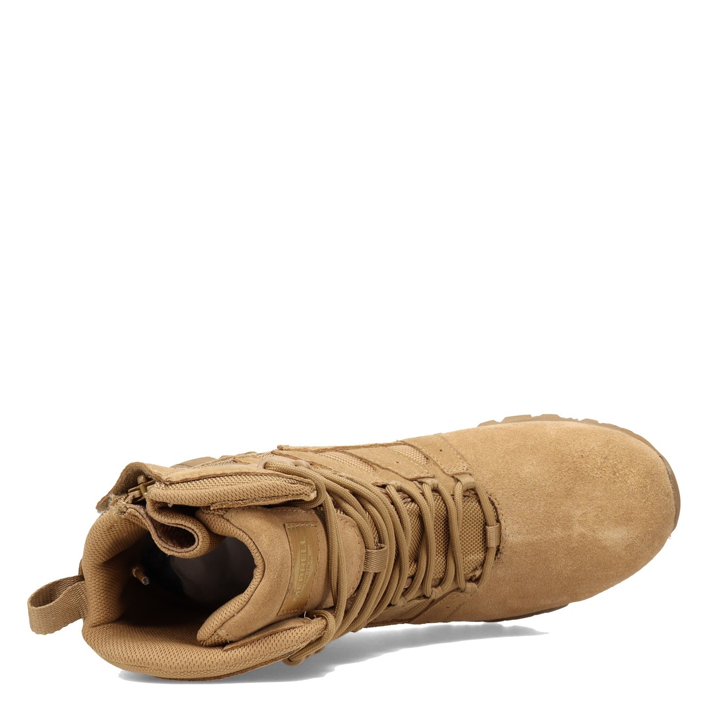 Peltz Shoes  Men's Merrell Moab 2 Tactical Response 8in Boot COYOTE J099371
