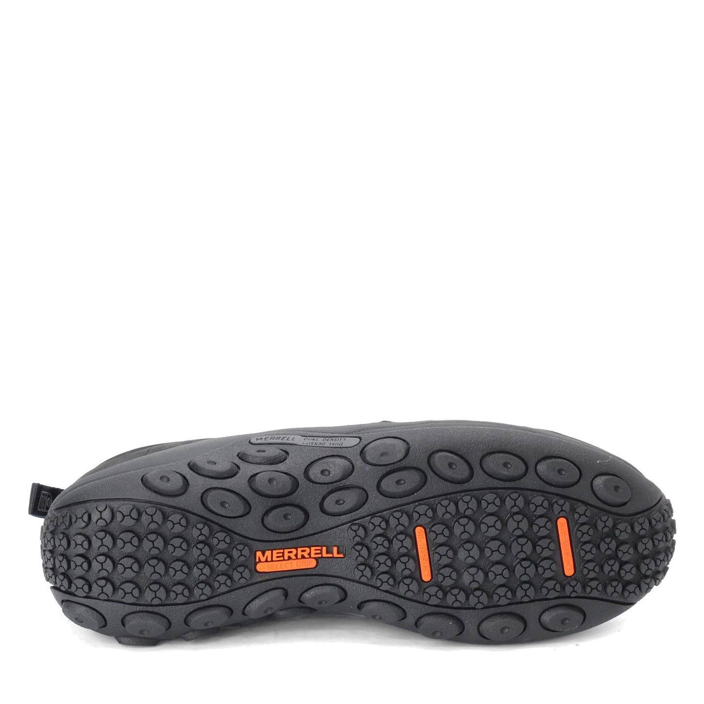 Peltz Shoes  Men's Merrell Jungle Moc Static Dissipative Work Shoe BLACK J099379