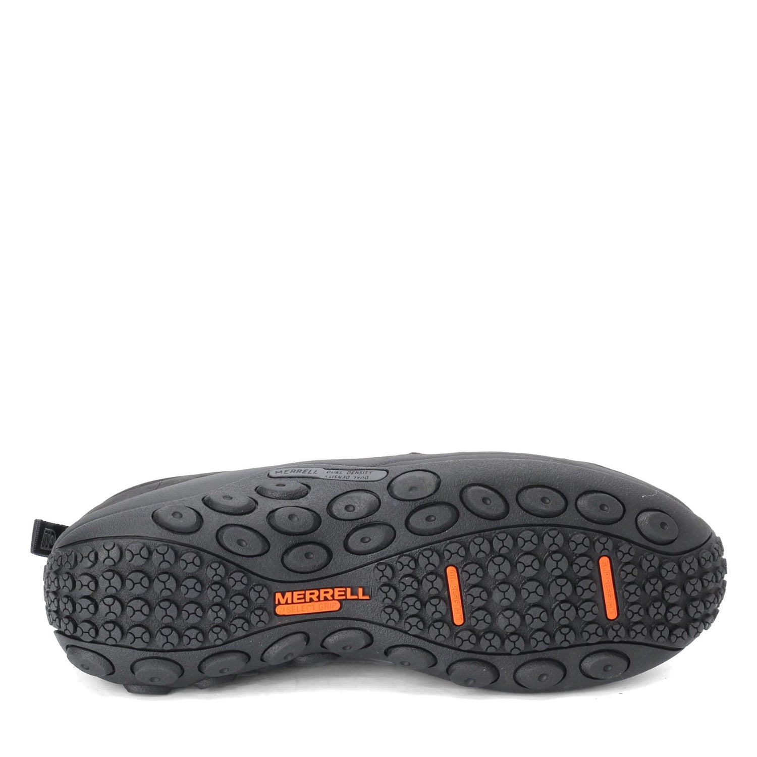 Peltz Shoes  Men's Merrell Jungle Moc Static Dissipative Work Shoe BLACK J099379