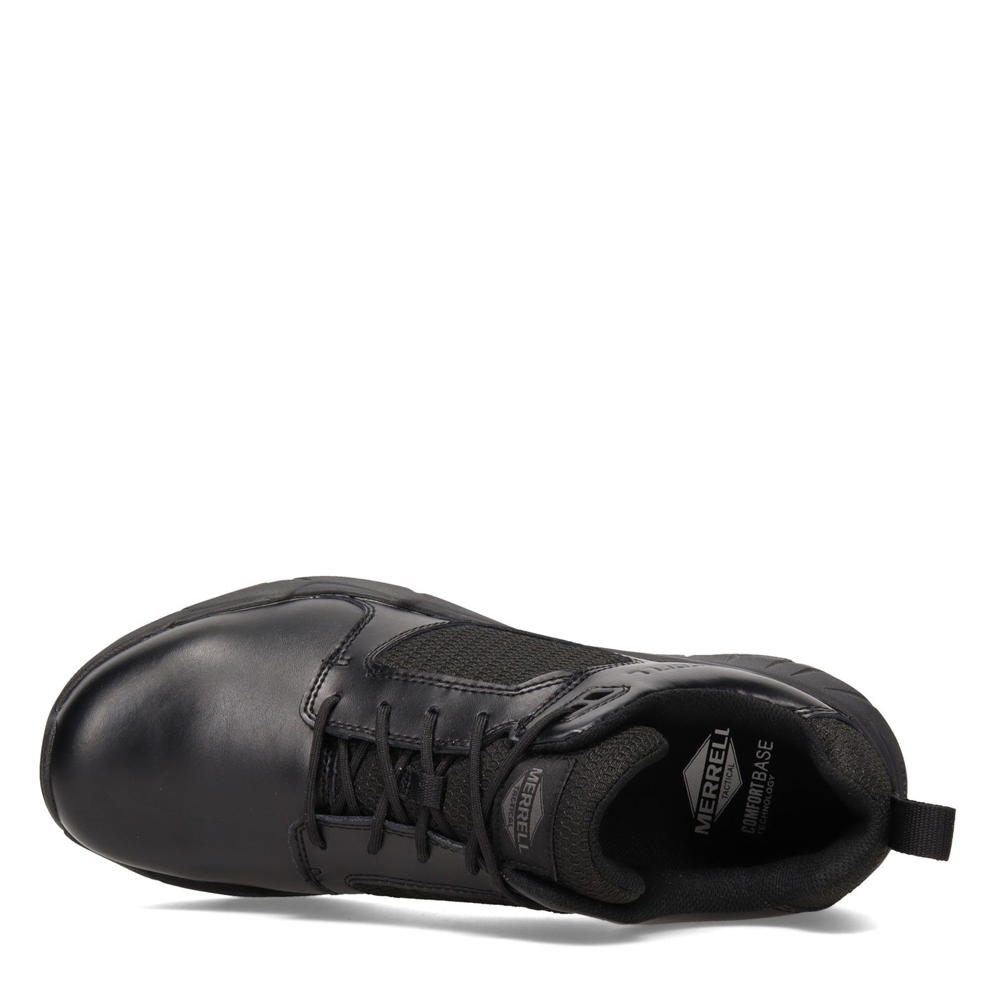 Peltz Shoes  Men's Merrell Work Fullbench Tactical Work Shoe BLACK J099437