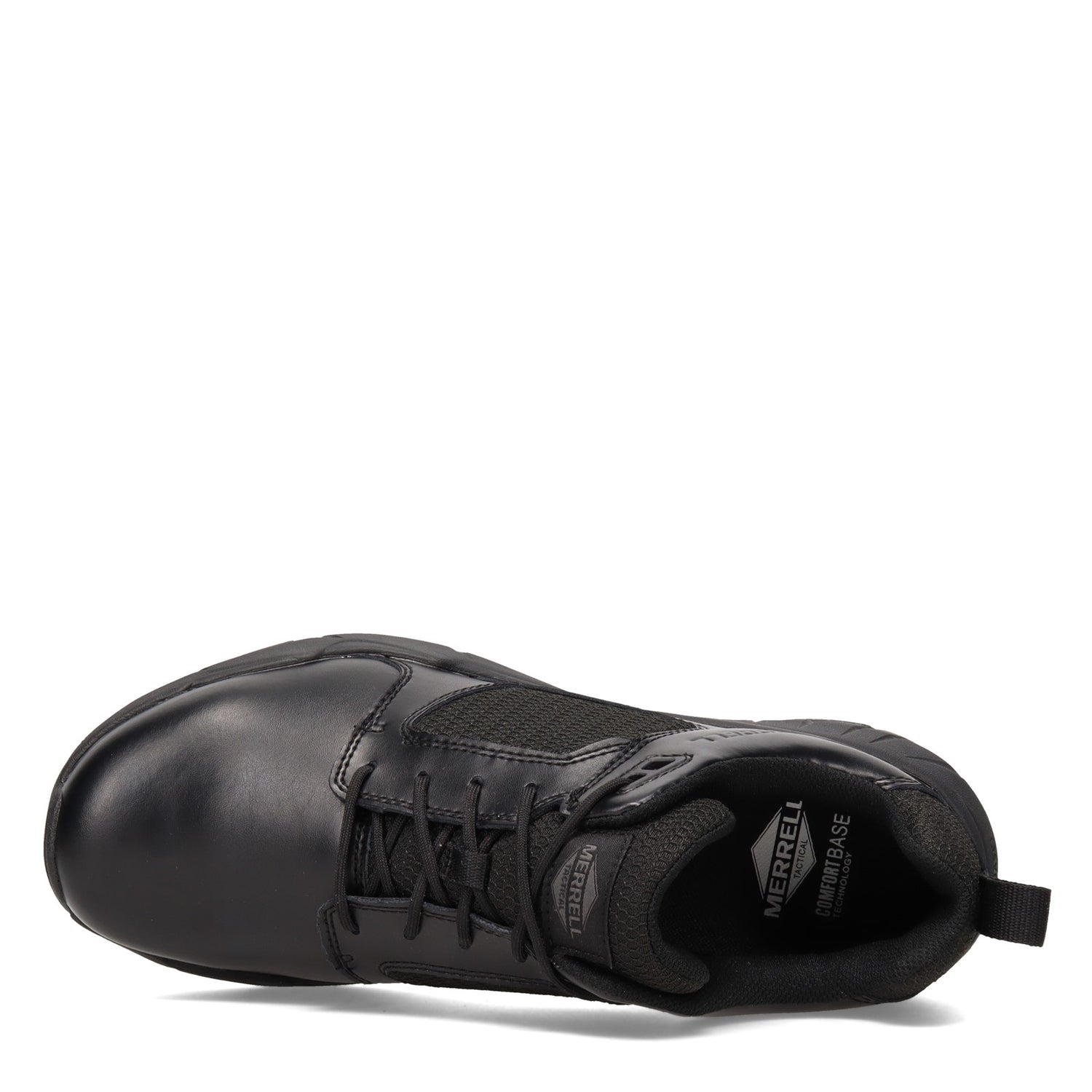 Peltz Shoes  Men's Merrell Work Fullbench Tactical Work Shoe BLACK J099437