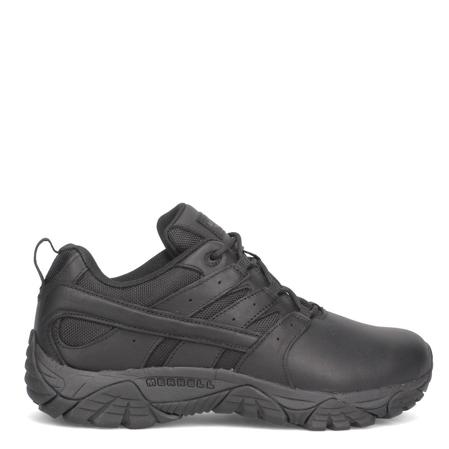 Peltz Shoes  Men's Merrell Moab 2 Tactical Response Shoe - Wide Width BLACK J099501W