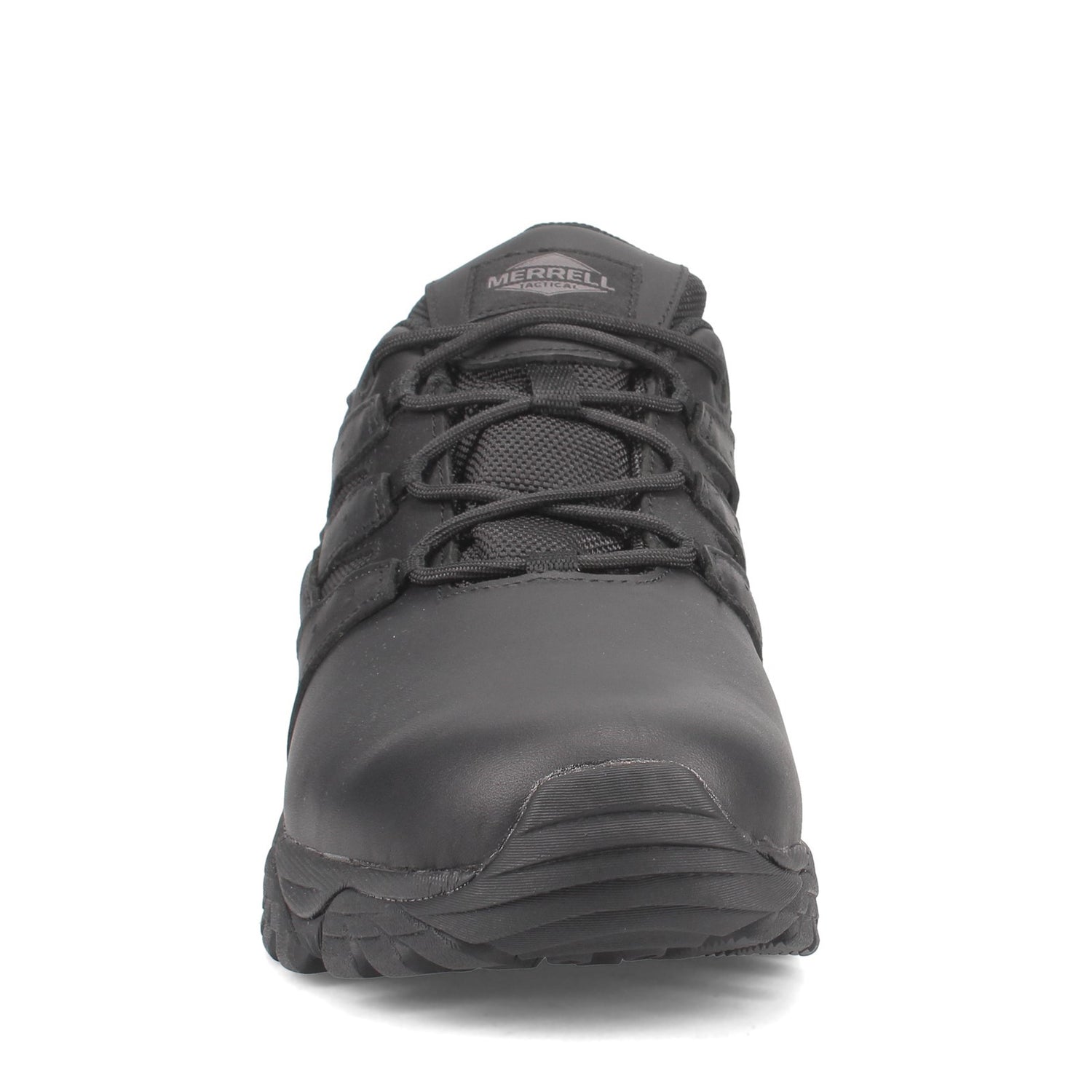 Peltz Shoes  Men's Merrell Moab 2 Tactical Response Shoe - Wide Width BLACK J099501W