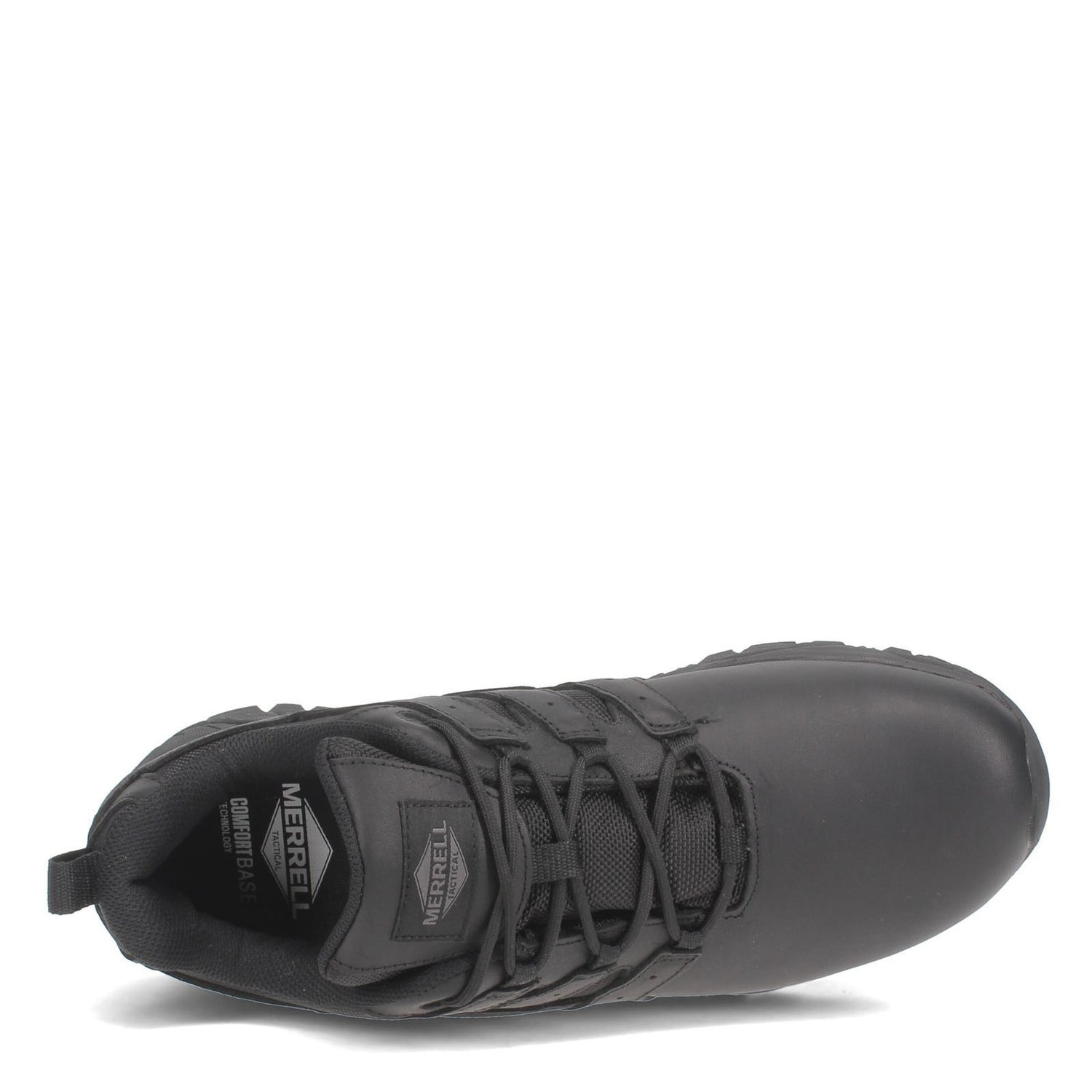Peltz Shoes  Men's Merrell Moab 2 Tactical Response Shoe - Wide Width BLACK J099501W