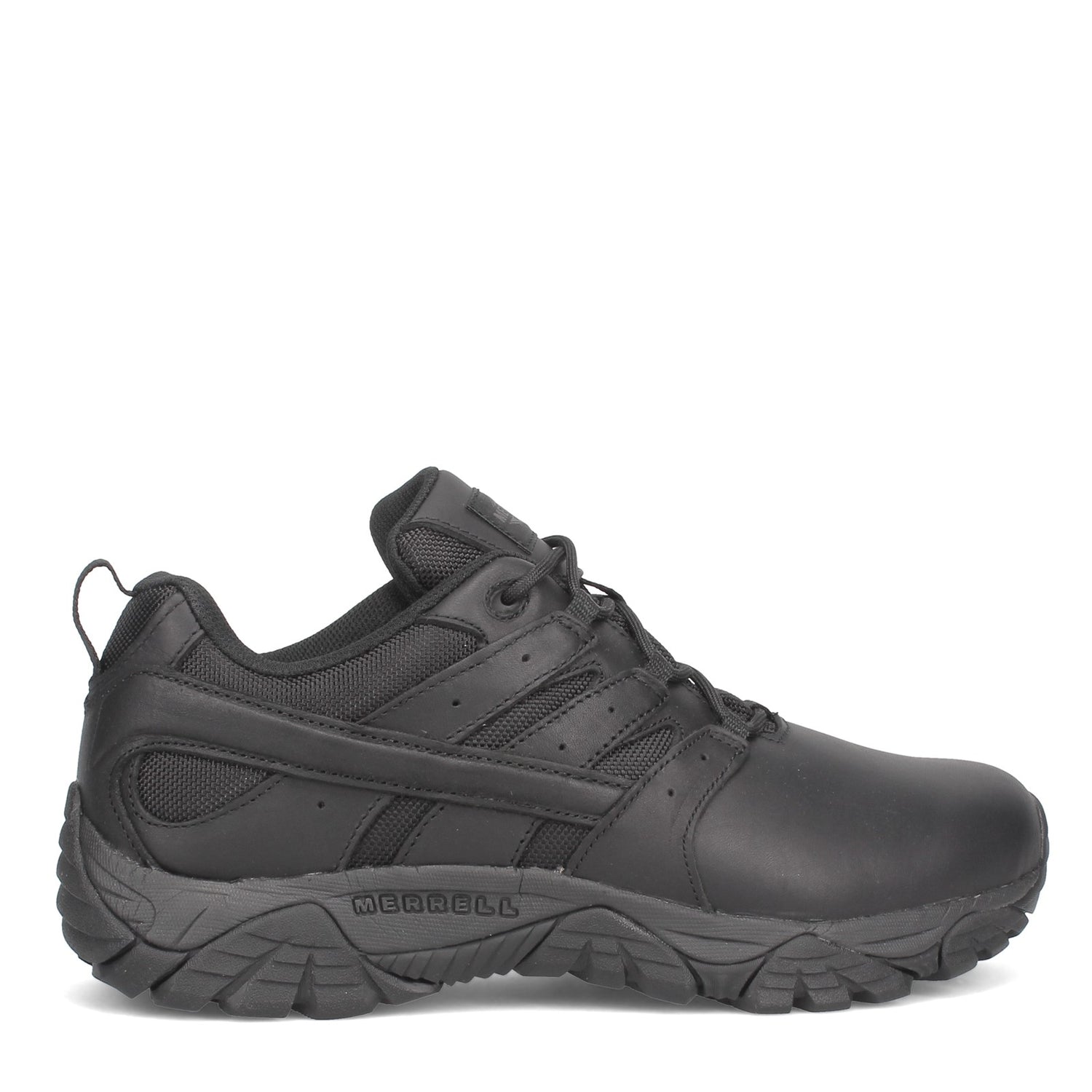 Peltz Shoes  Men's Merrell Moab 2 Tactical Response Shoe BLACK J099501