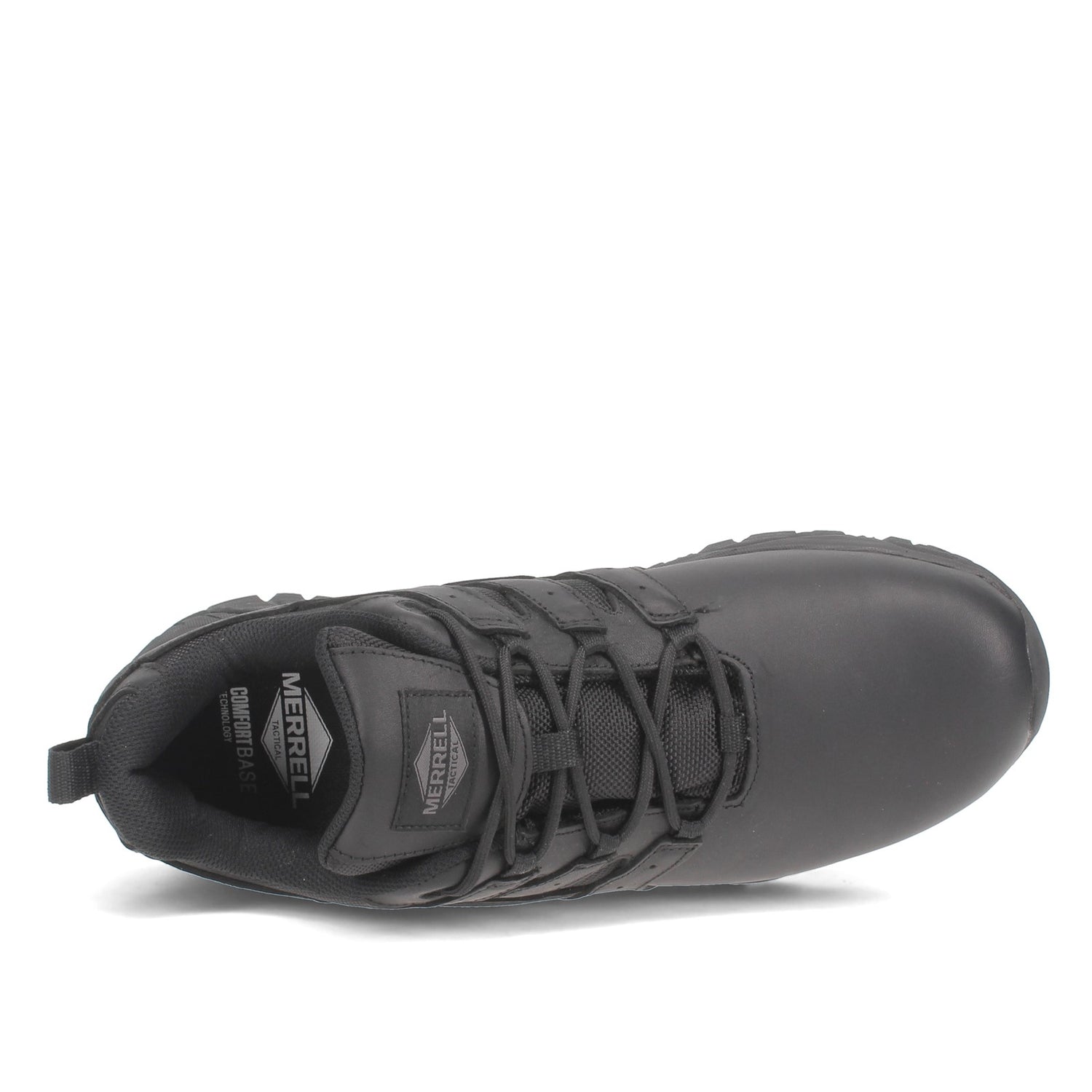 Peltz Shoes  Men's Merrell Moab 2 Tactical Response Shoe BLACK J099501