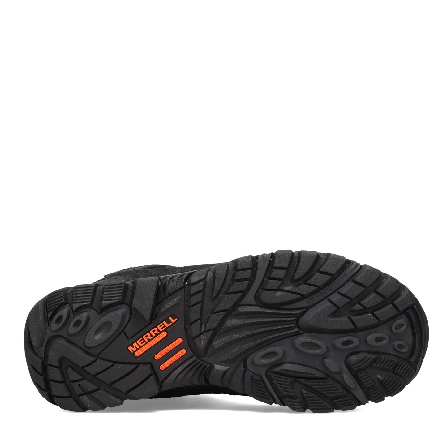 Peltz Shoes  Men's Merrell Moab Onset Mid Waterproof Comp Toe Work Boot - Wide Width BLACK J099509W