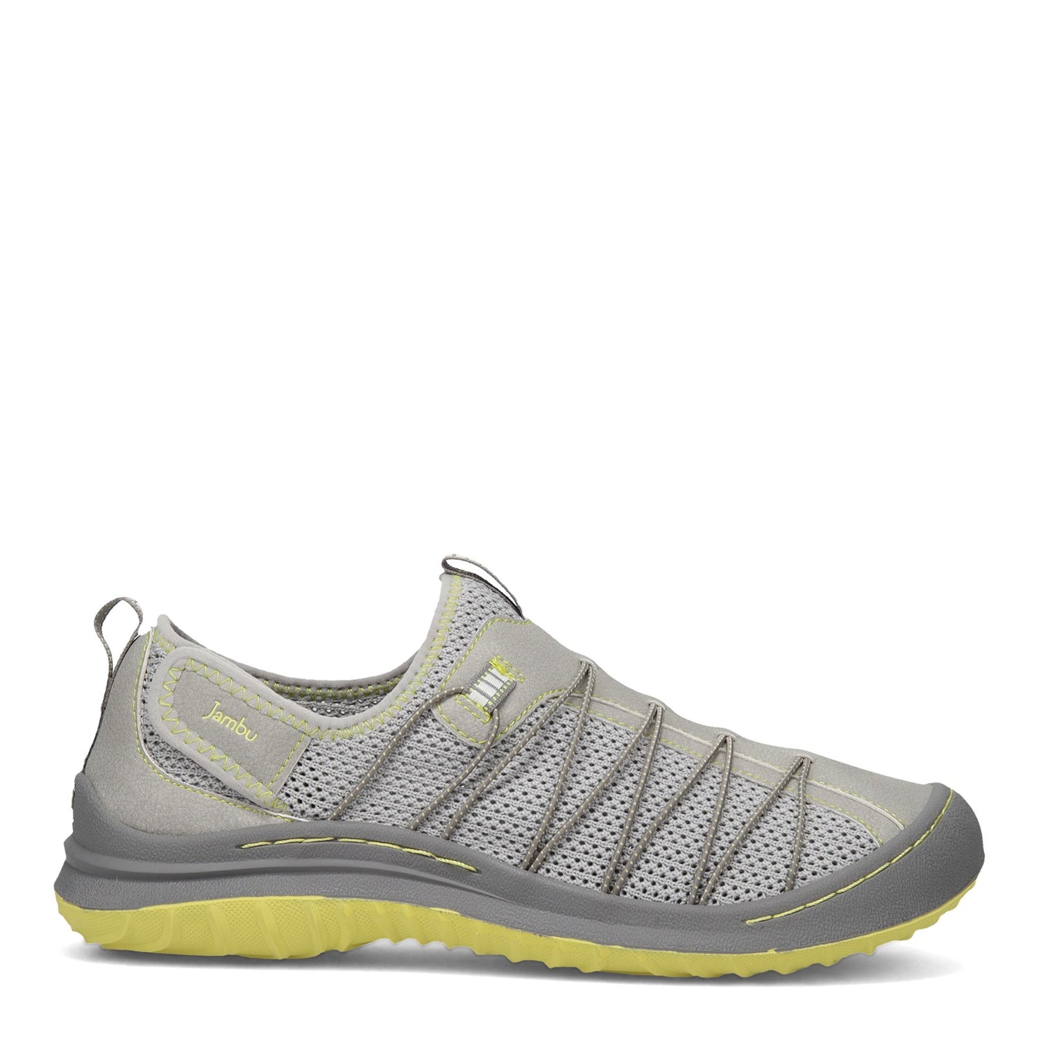 Peltz Shoes  Women's Jambu Spirit Too Eco Vegan Trail Shoe LIGHT GREY J1SPT65