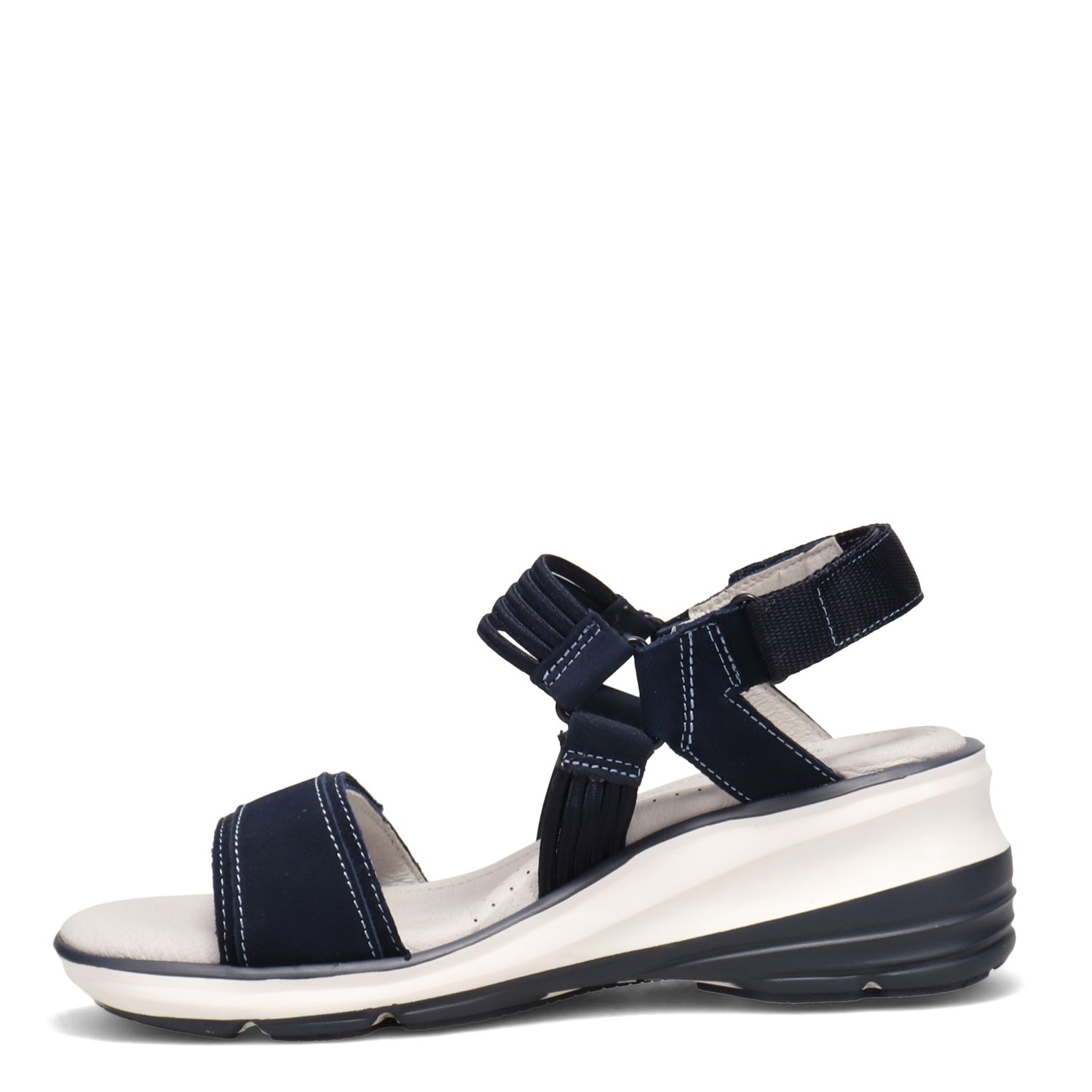 Peltz Shoes  Women's Jambu St. Tropez Sandal NAVY J1STZ73