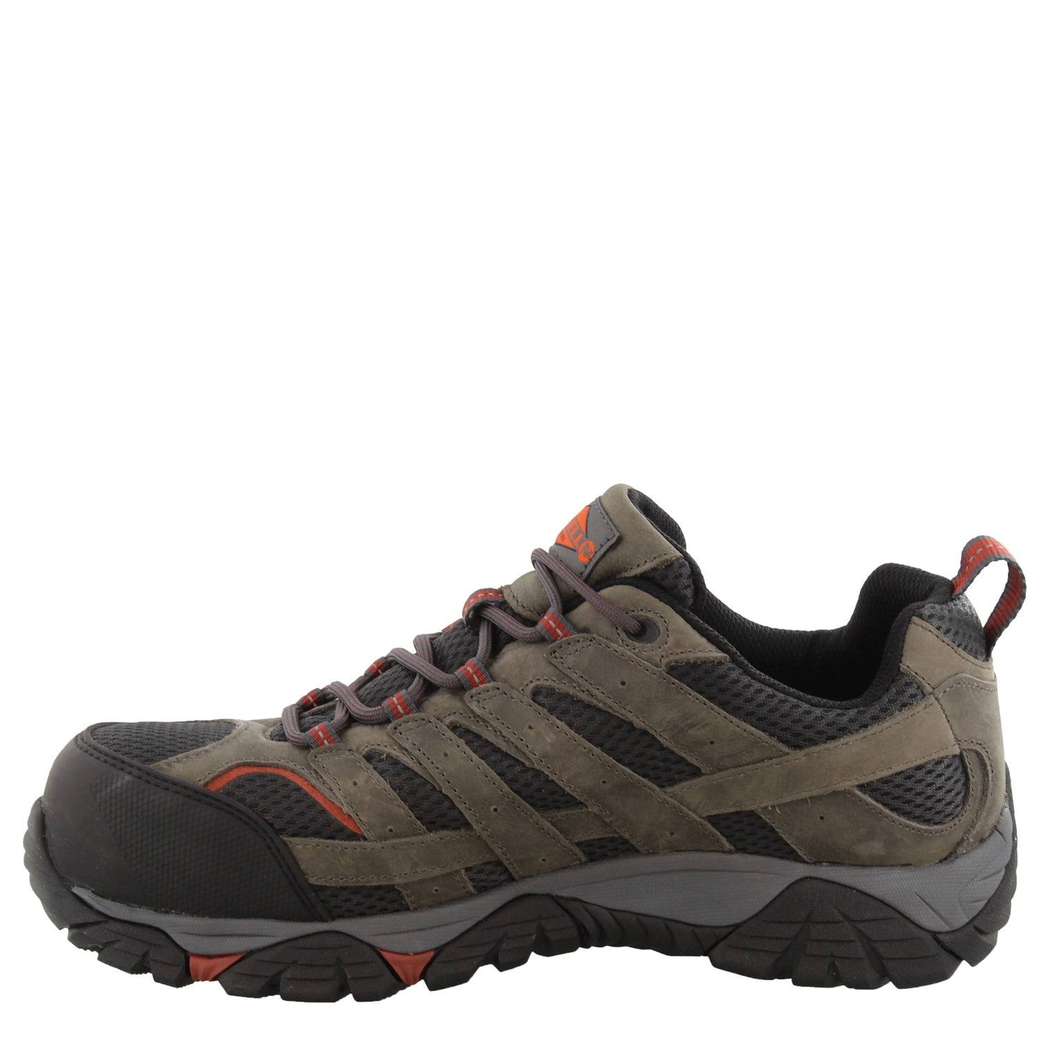 Peltz Shoes  Men's Merrell Moab Vertex Vent Comp Toe PEWTER J11121