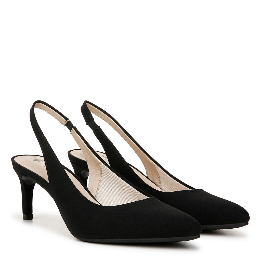 Women's LifeStride Annalise Pump BLACK MICRON J1251S1001
