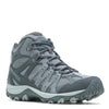 Peltz Shoes  Women's Merrell Accentor 3 Mid Waterproof Boot - Wide Width Monument J135228W