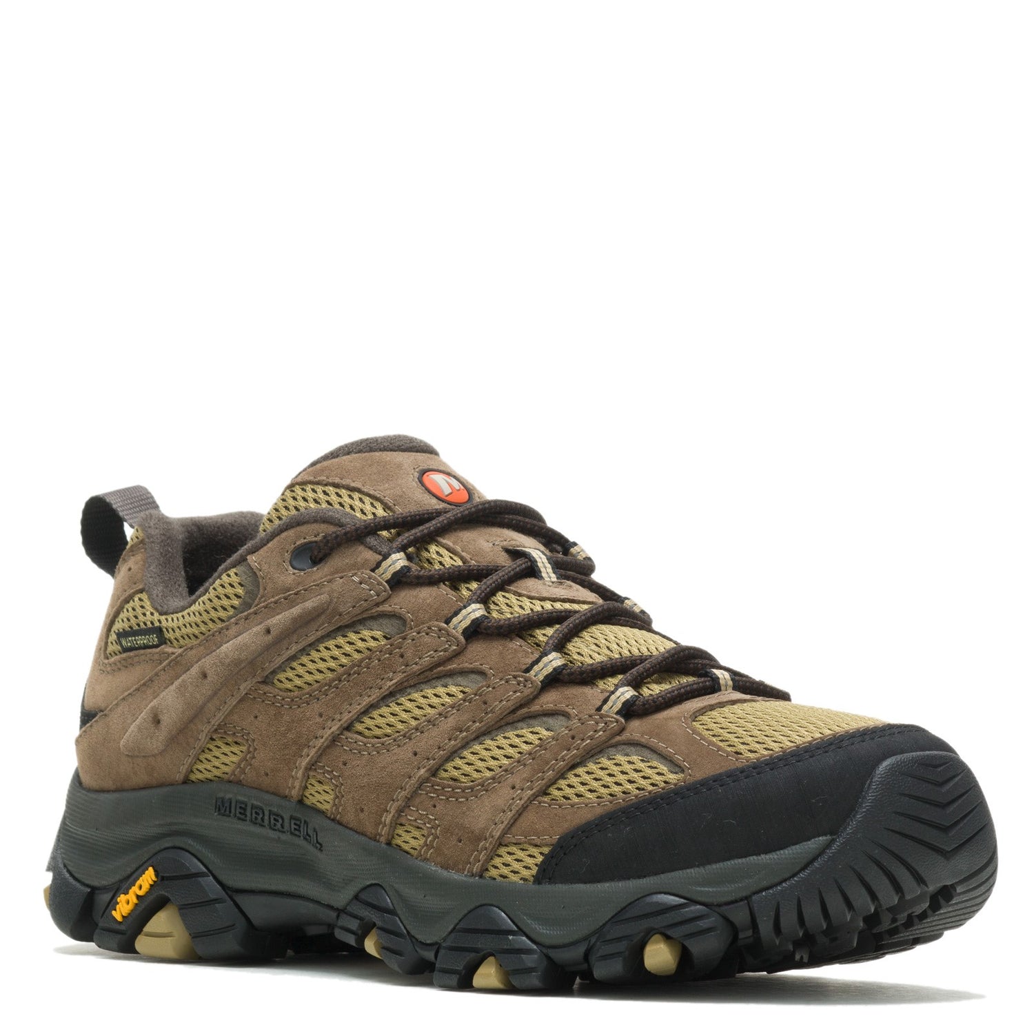 Men's Merrell, Moab 3 Waterproof Hiking Shoe - Wide Width – Peltz Shoes