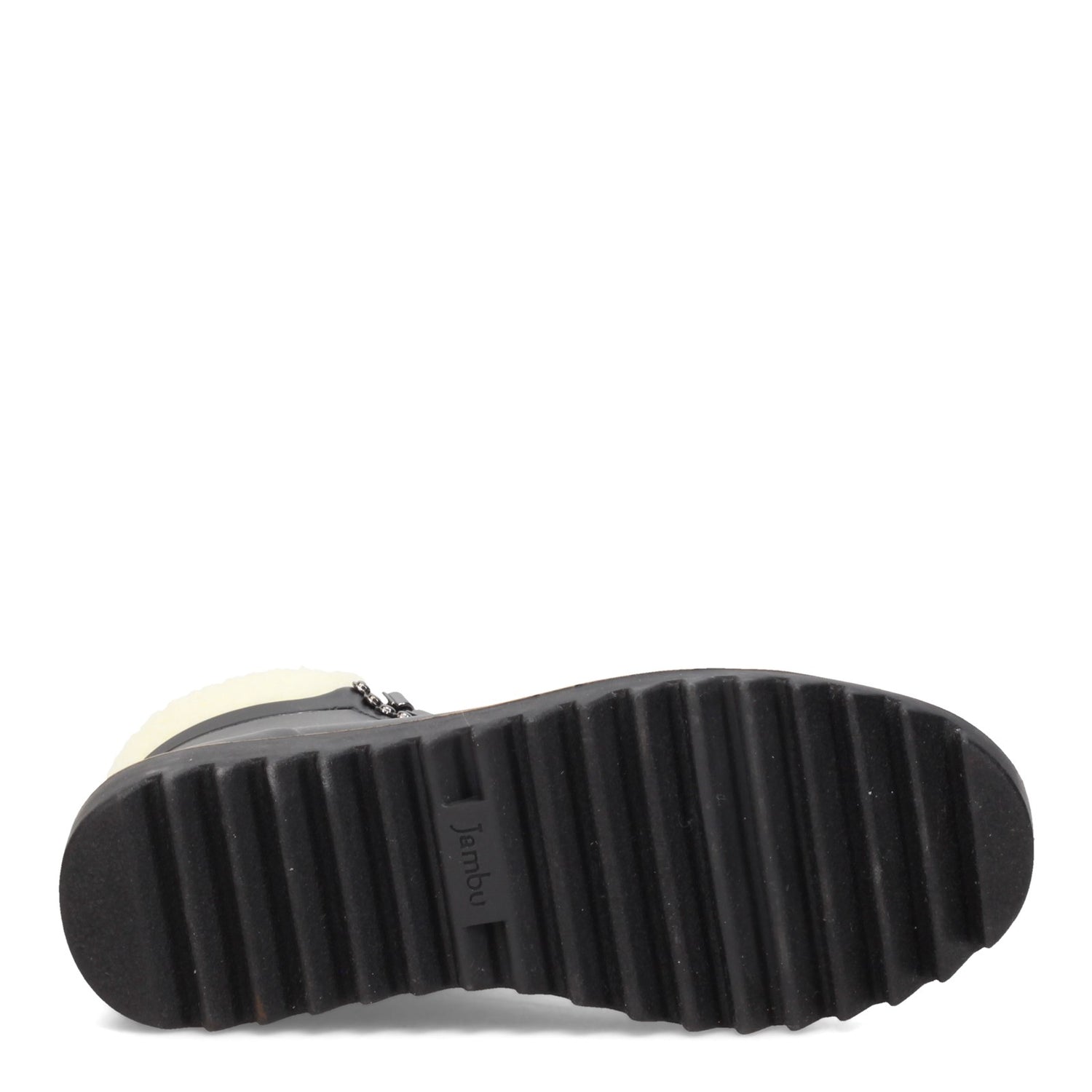 Peltz Shoes  Women's Jambu Rainey-Hiker Boot BLACK / WHITE J1RIK91